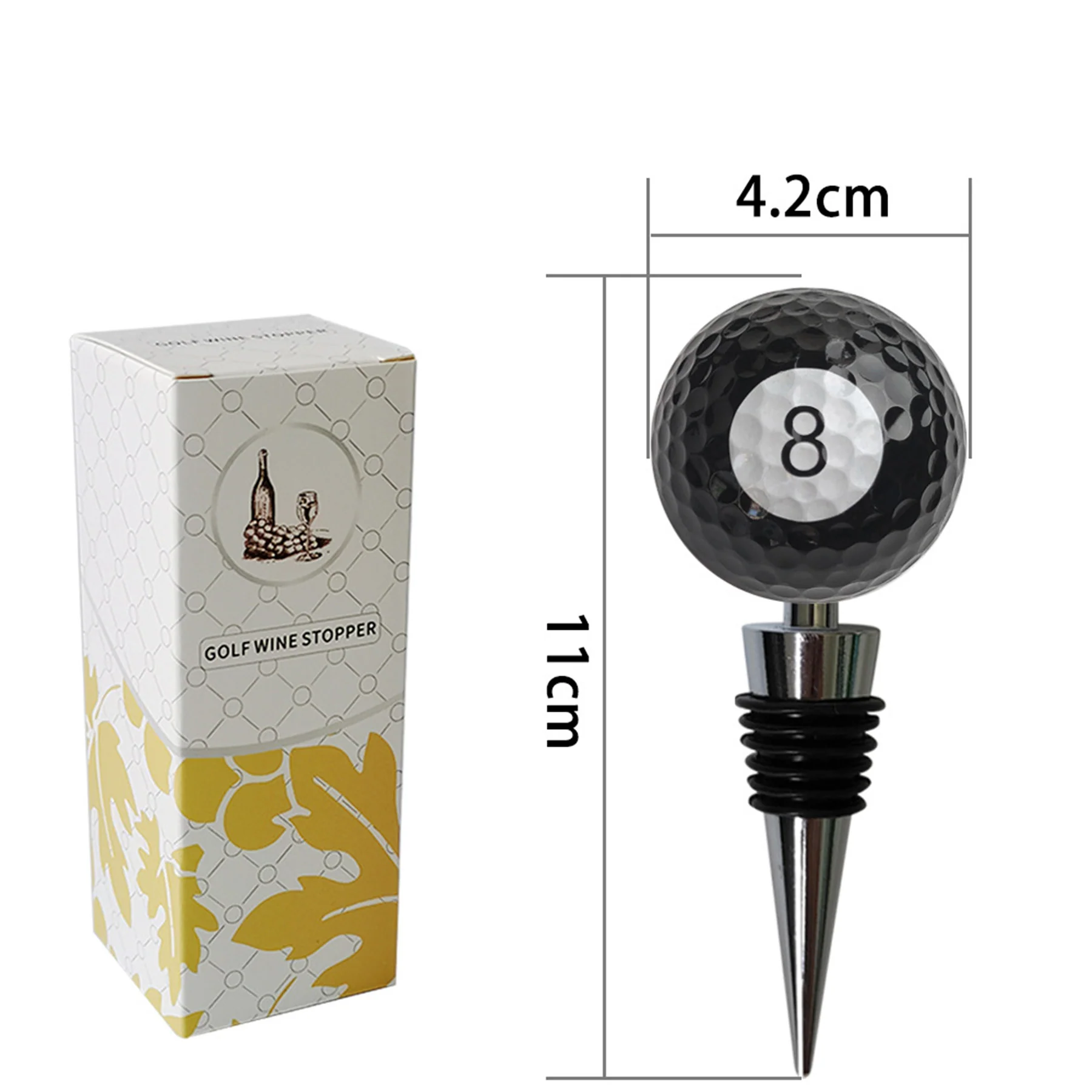 1 PCS Reusable Various Ball Shaped Bottle Stopper
