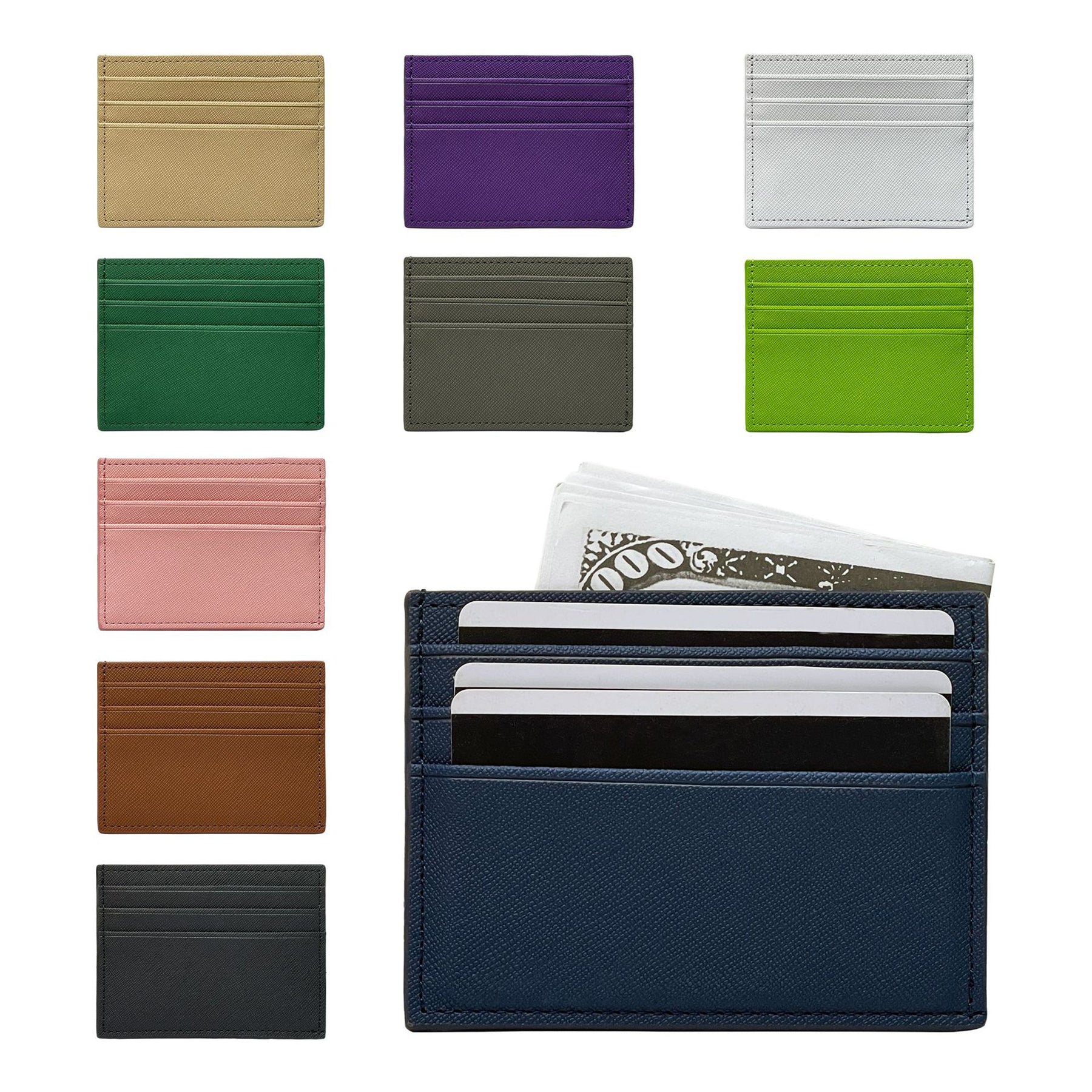 Double-sided Multi-slot Card Holder