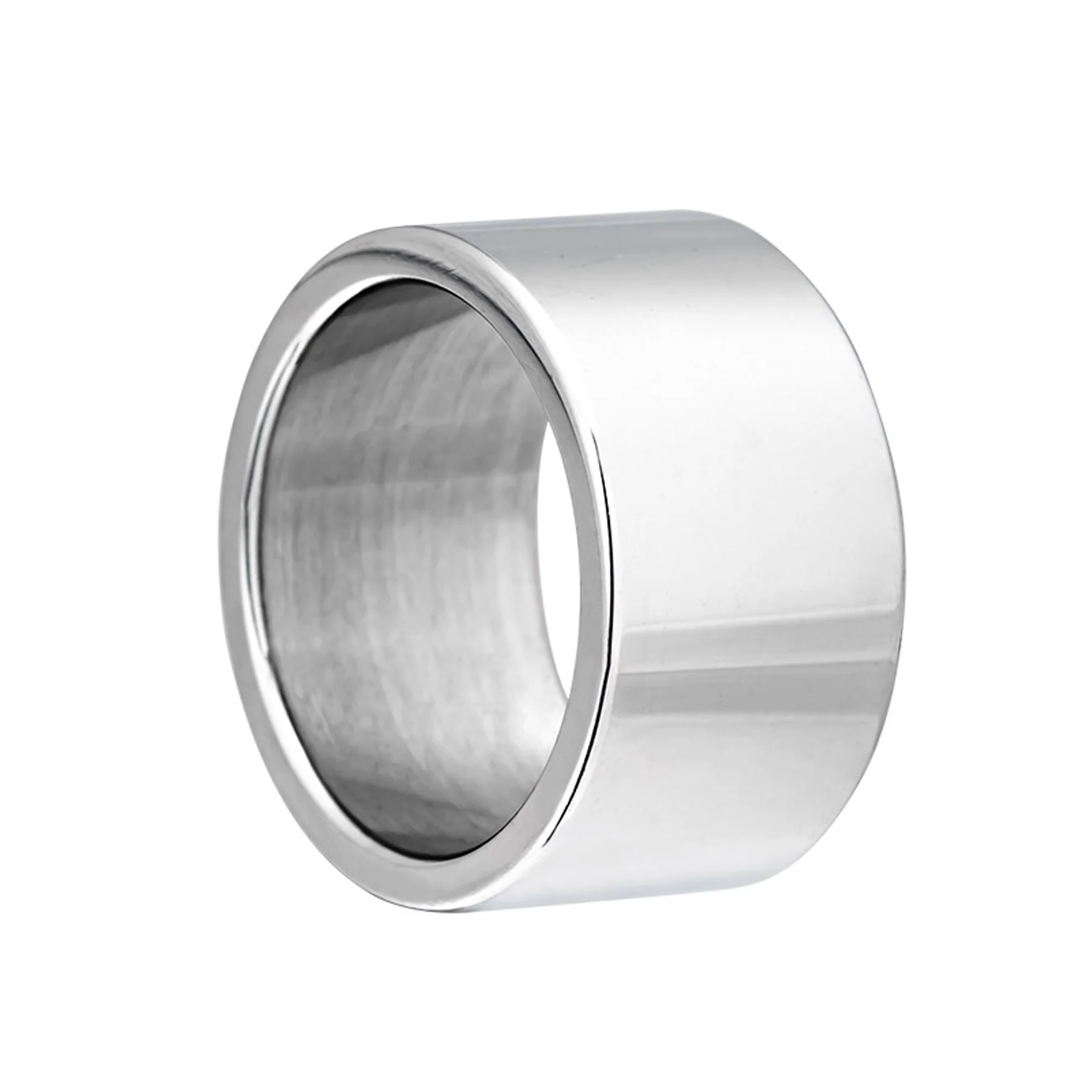 Sleek And Minimalist Stainless Steel Ring