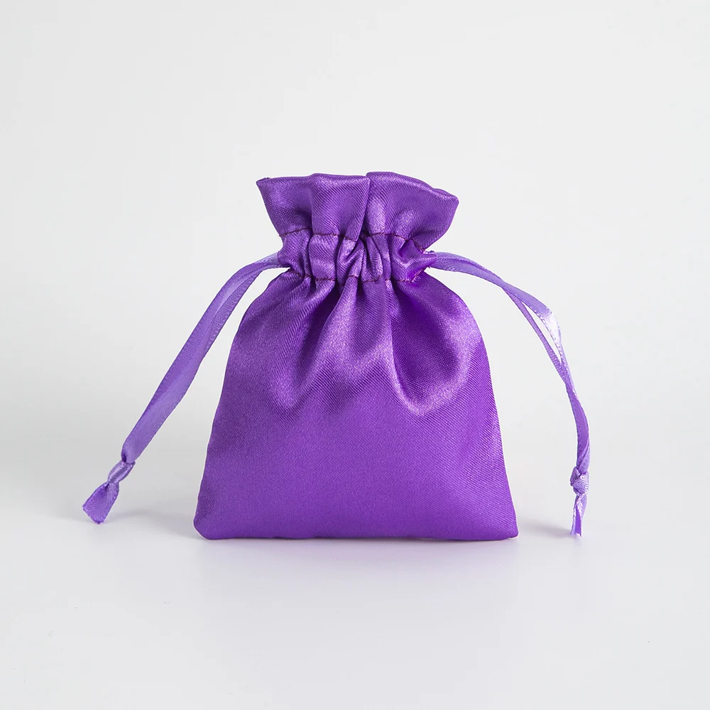 Custom Satin Drawstring Bag