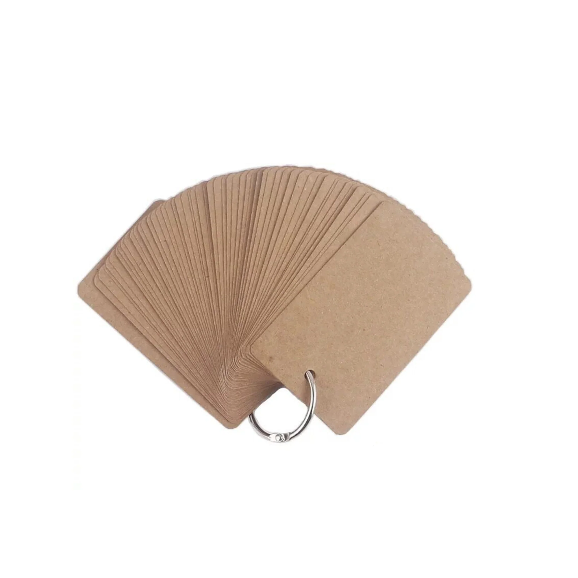 50 Sheets Notecards With Binder Ring