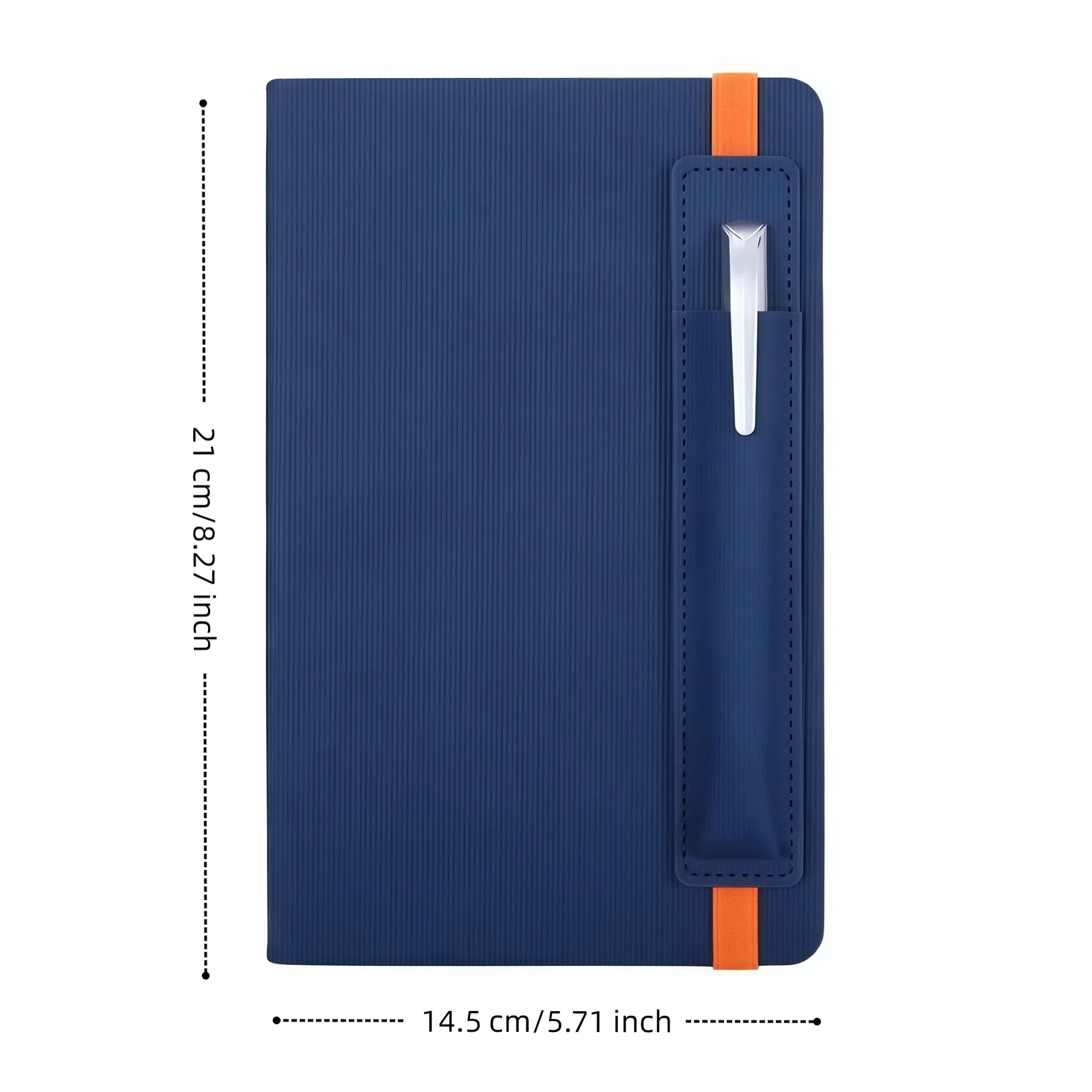 A5 Notebook with Elastic Band Pen Holder