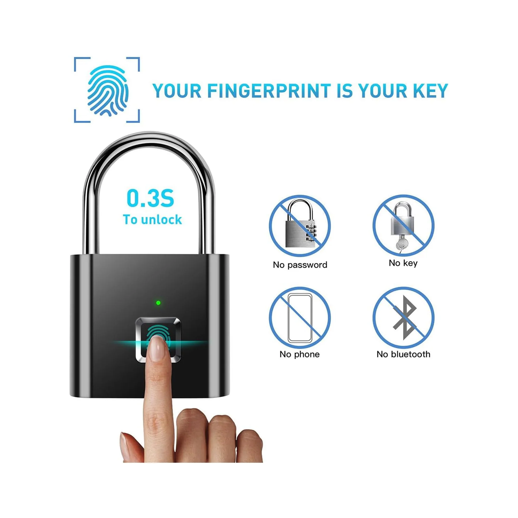 Fingerprint Padlock