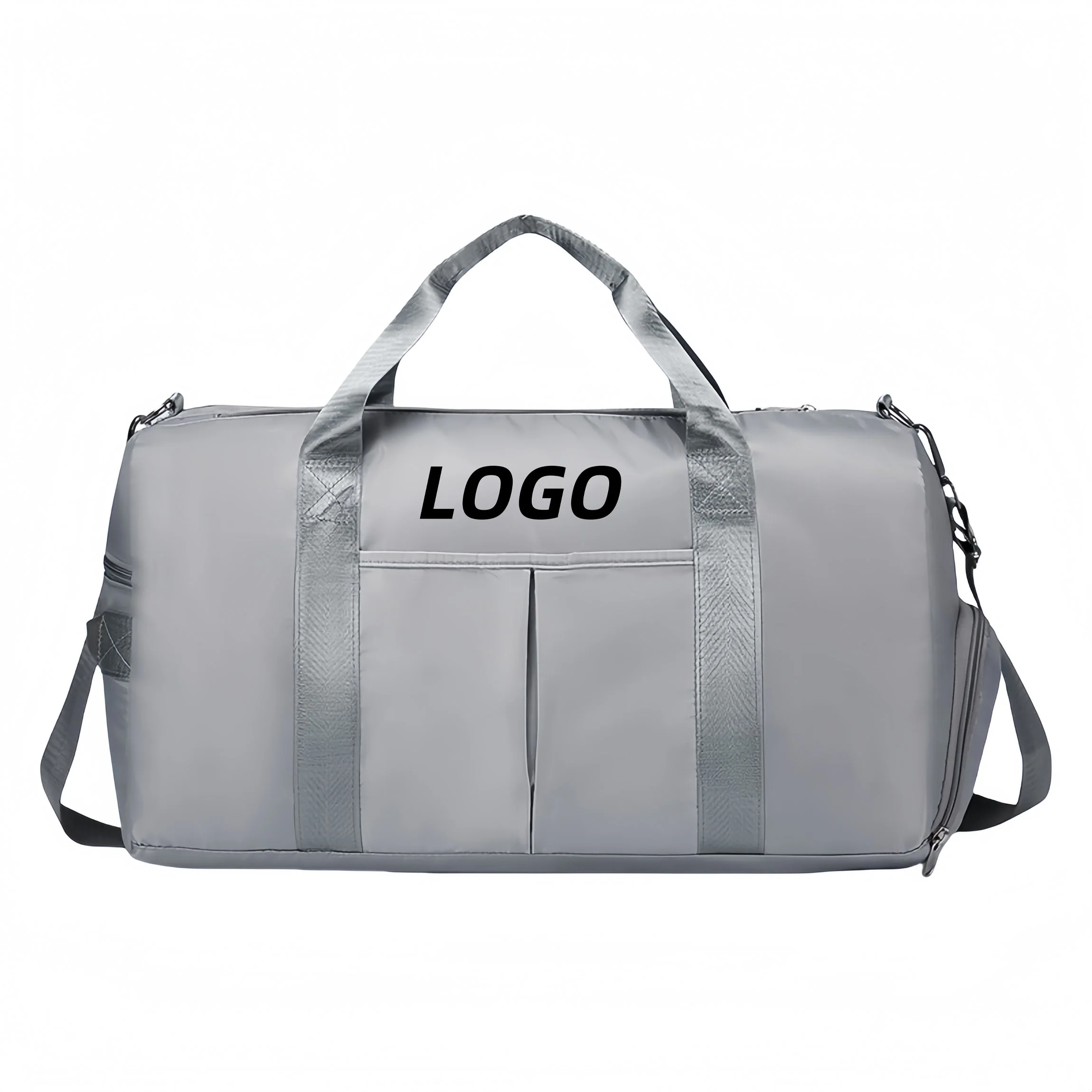 Large Capacity Travel Bag With Separate Shoe Compartment