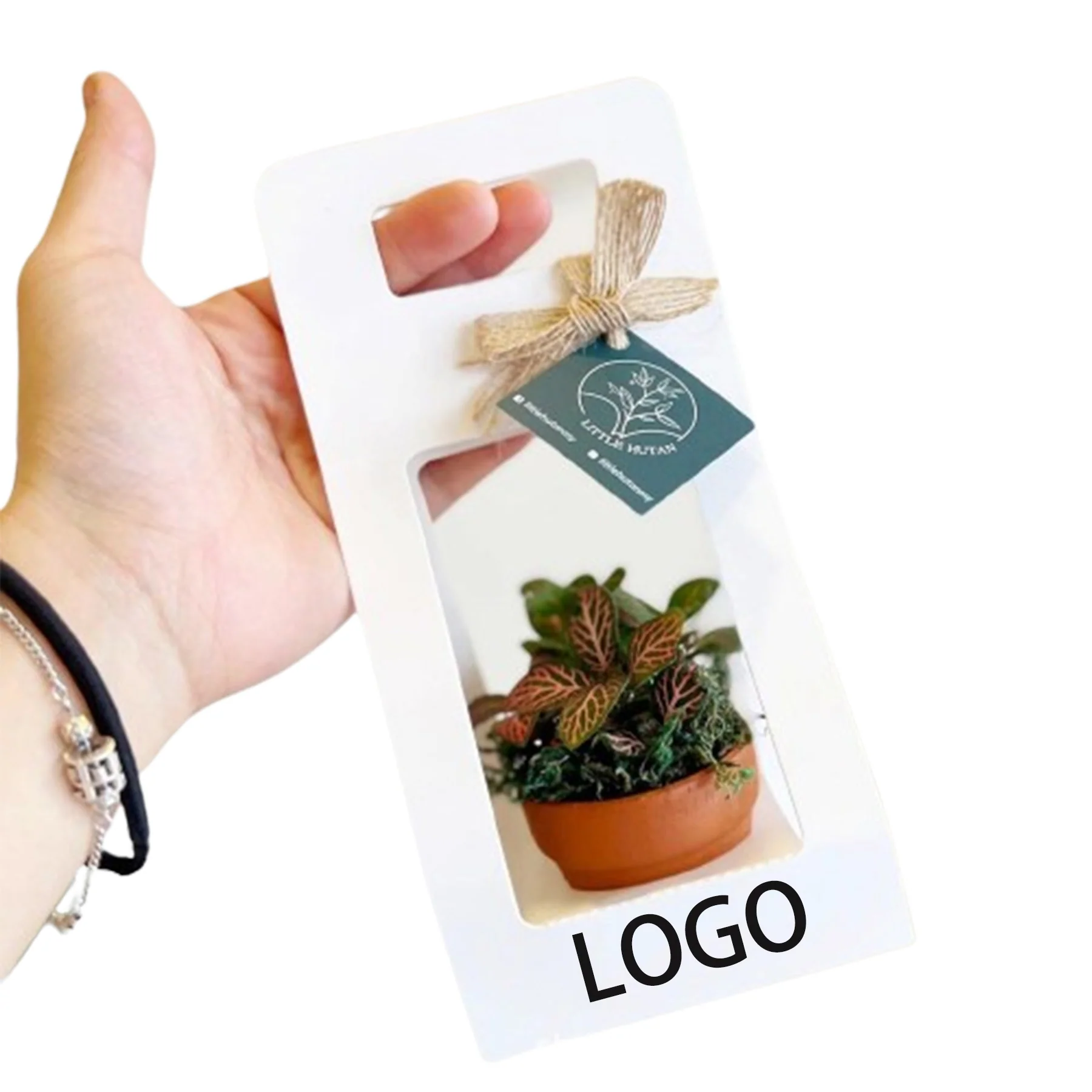 Planter Holder/ Craft Paper Gift Bag/ Potted Plant Packaging