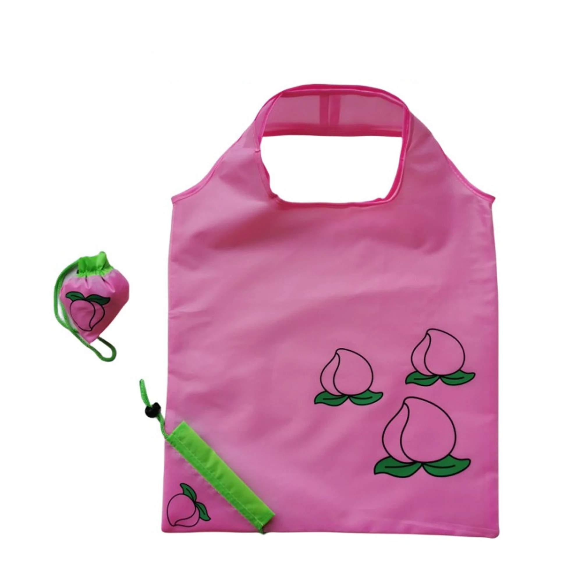 Folding Strawberry Tote Bag