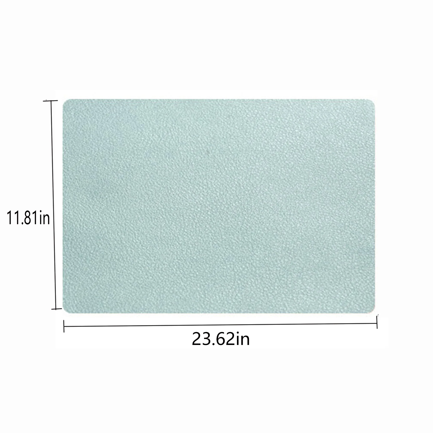 Leather Desk Mat, Double-Sided PU Mouse Pad