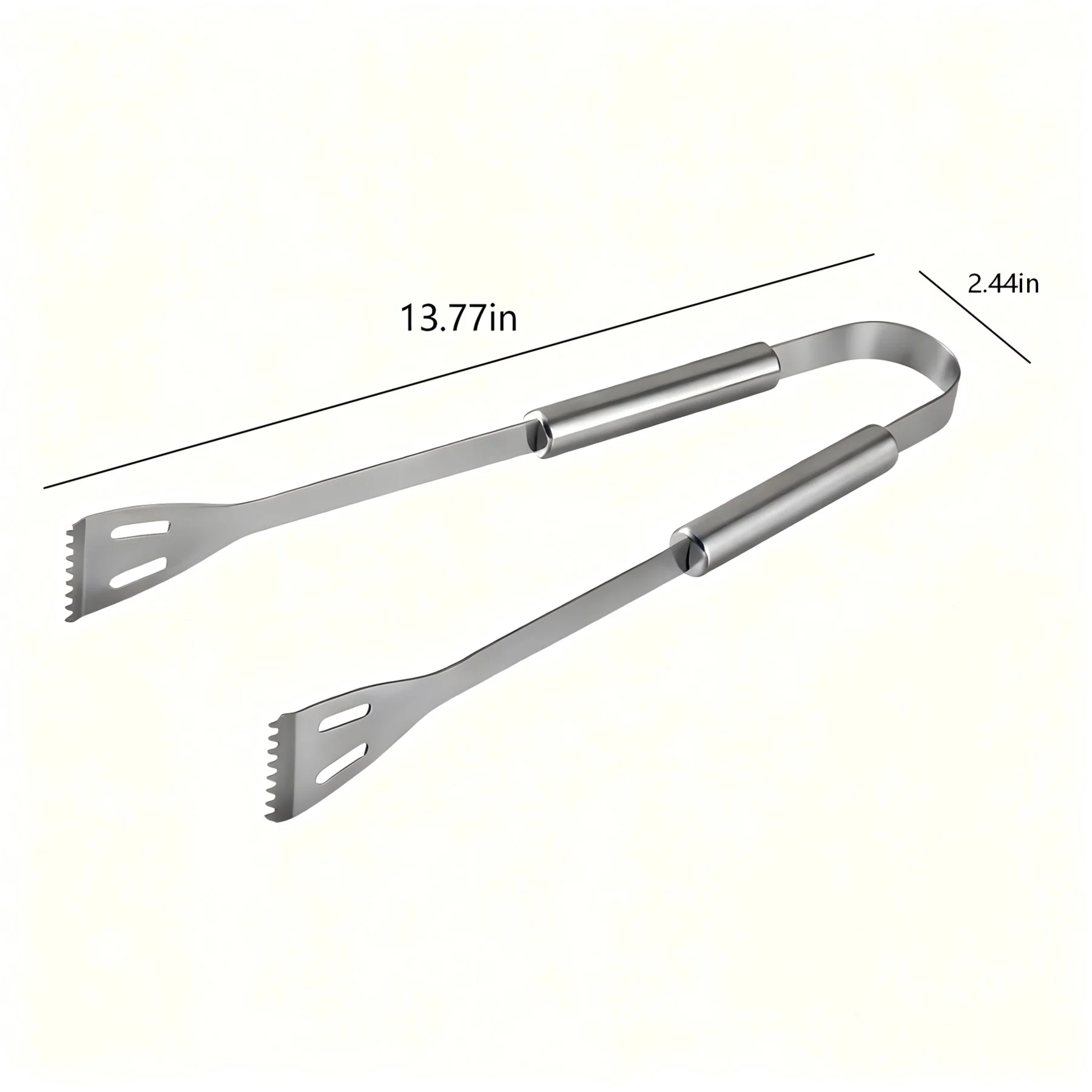 3 Piece Stainless Steel Grill Tool Set With Storage Bag