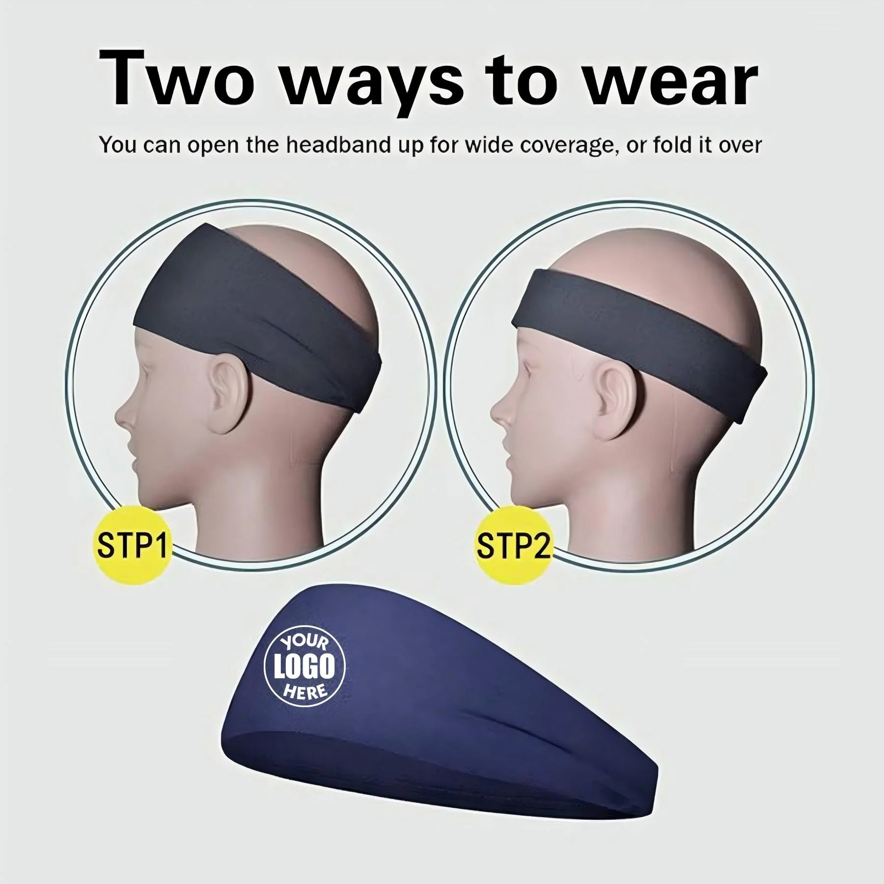 Moisture-Wicking Fitness Headband