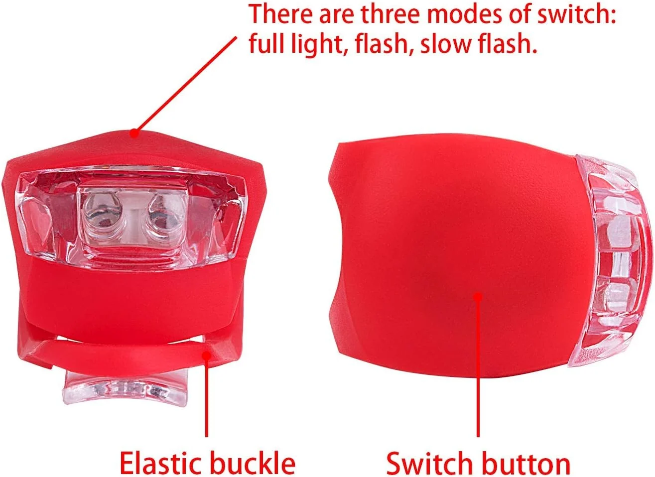 Silicone Led Bicycle Light