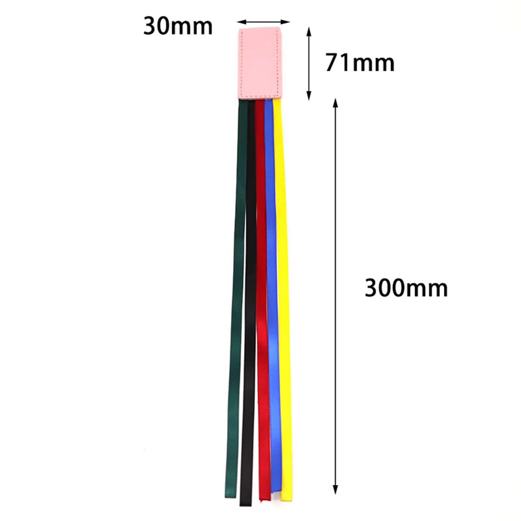 PU Leather Bible Ribbon Bookmark With Colorful Ribbons