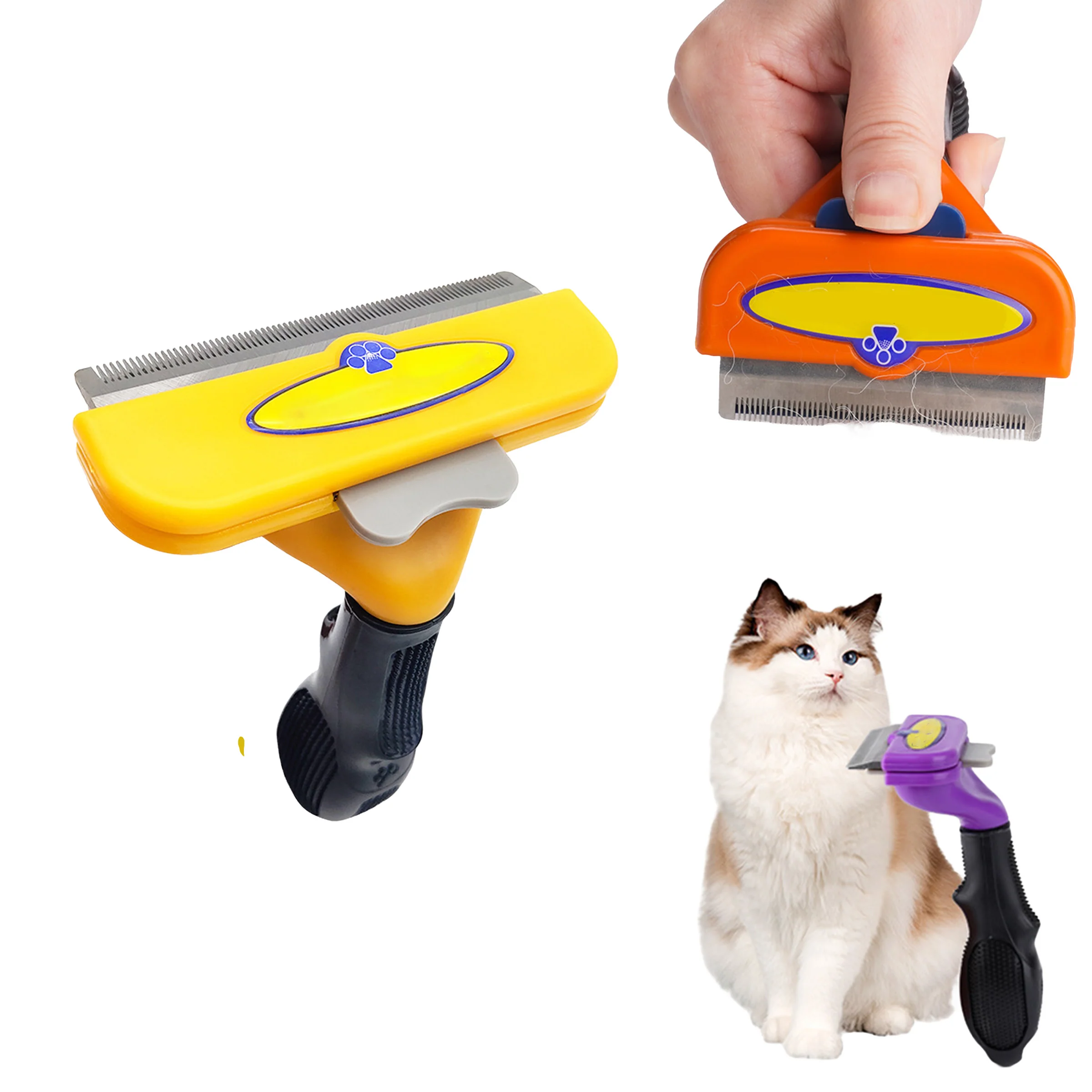 Large Pet De-Shedding Brush