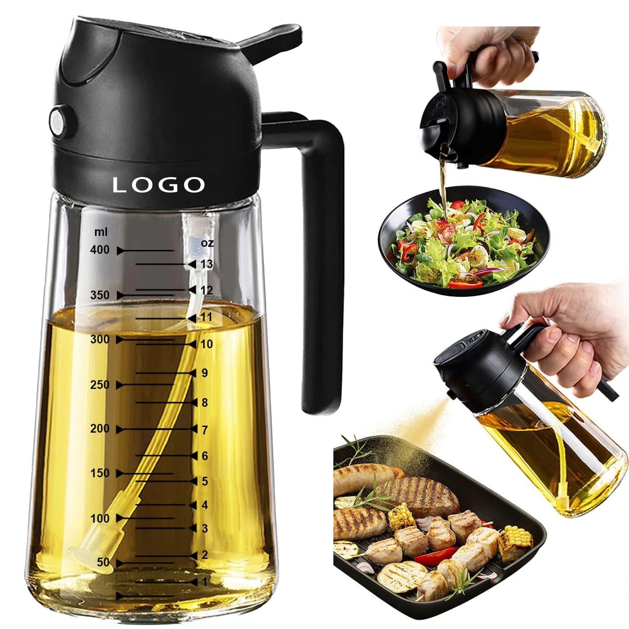 16oz Glass Olive Oil Sprayer