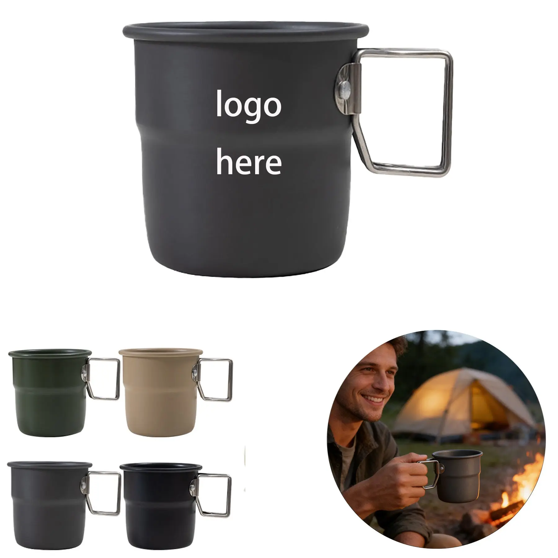 Foldable Camping Cup