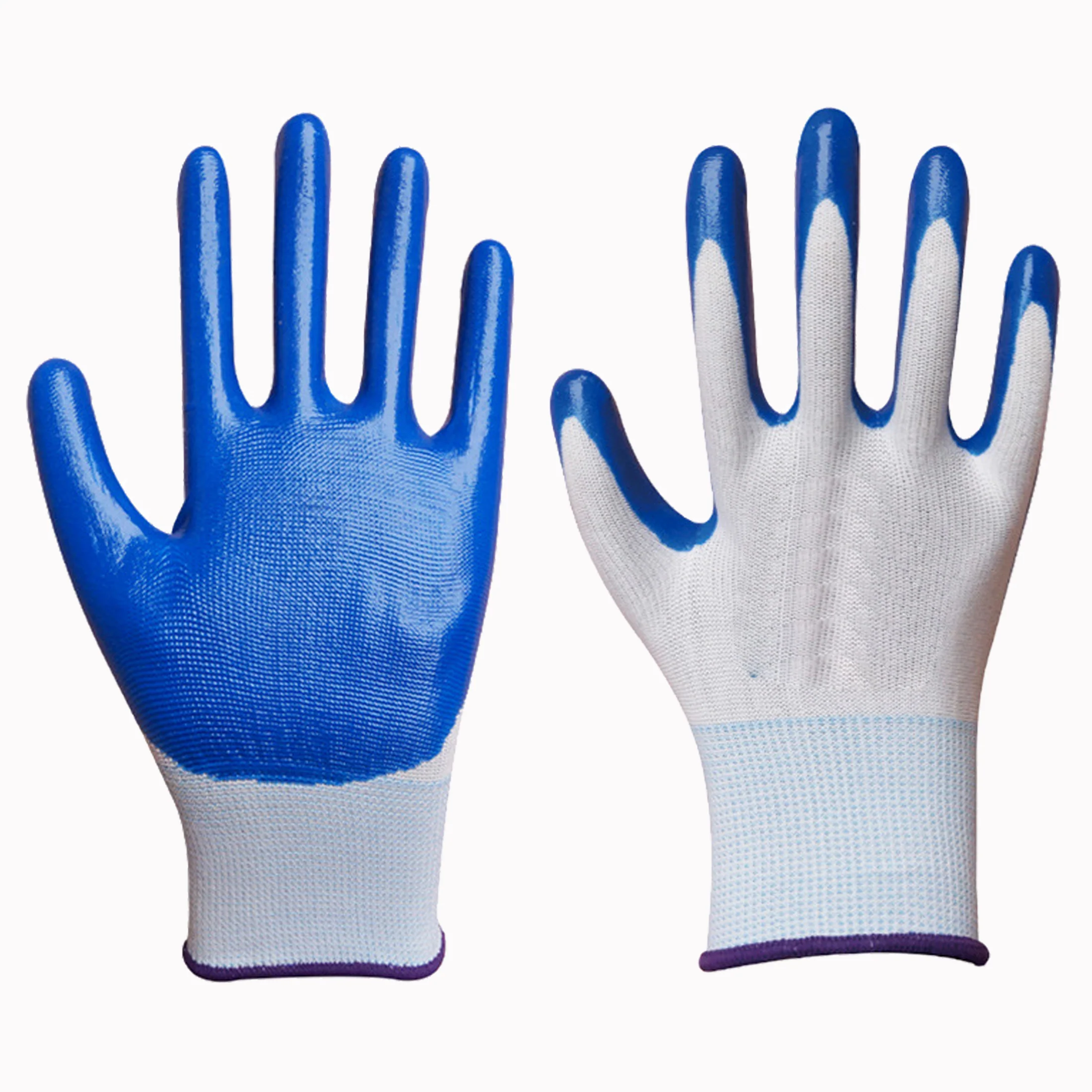 Wear-Resistant Nitrile Dipped Gloves