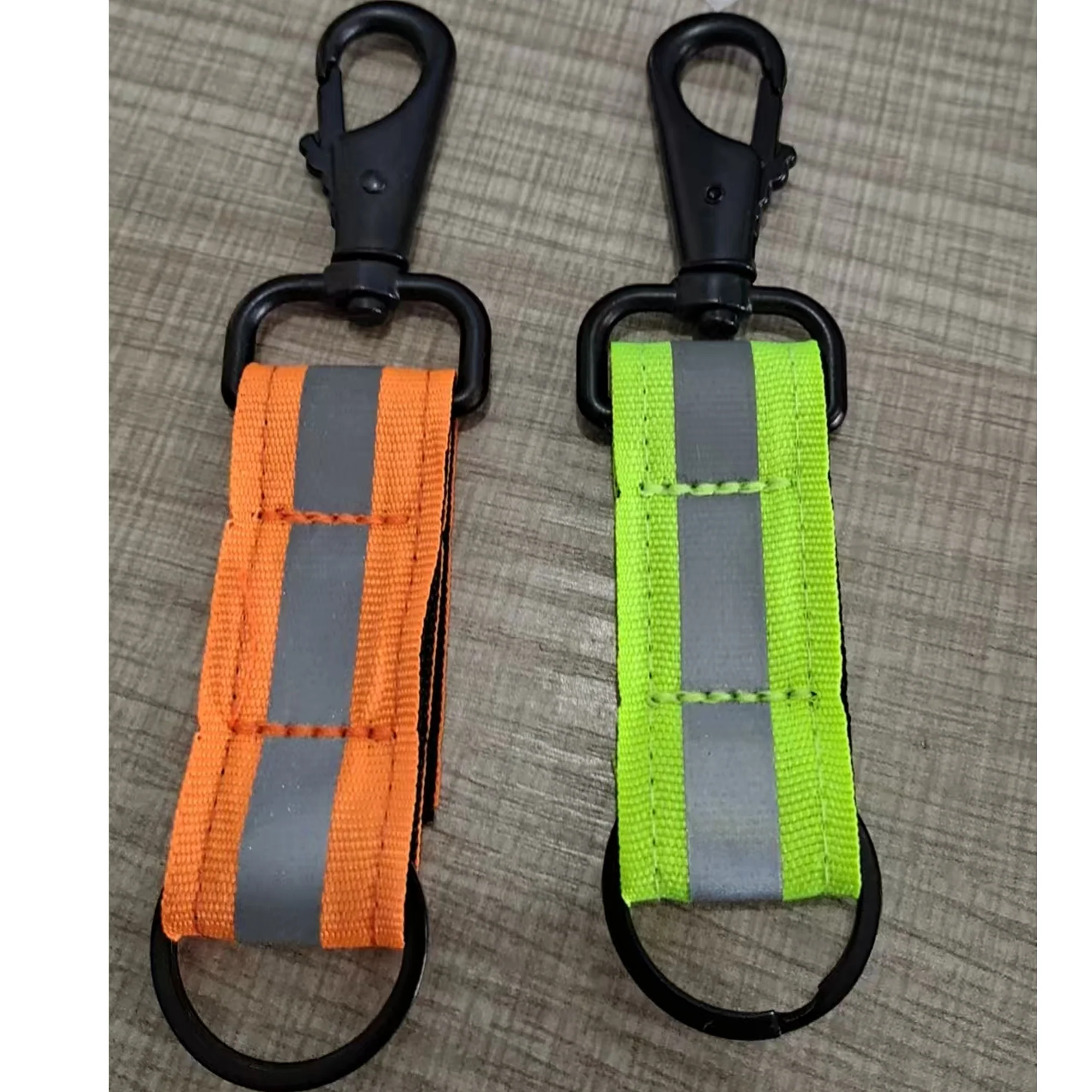 Reflective Firefighter Keychain