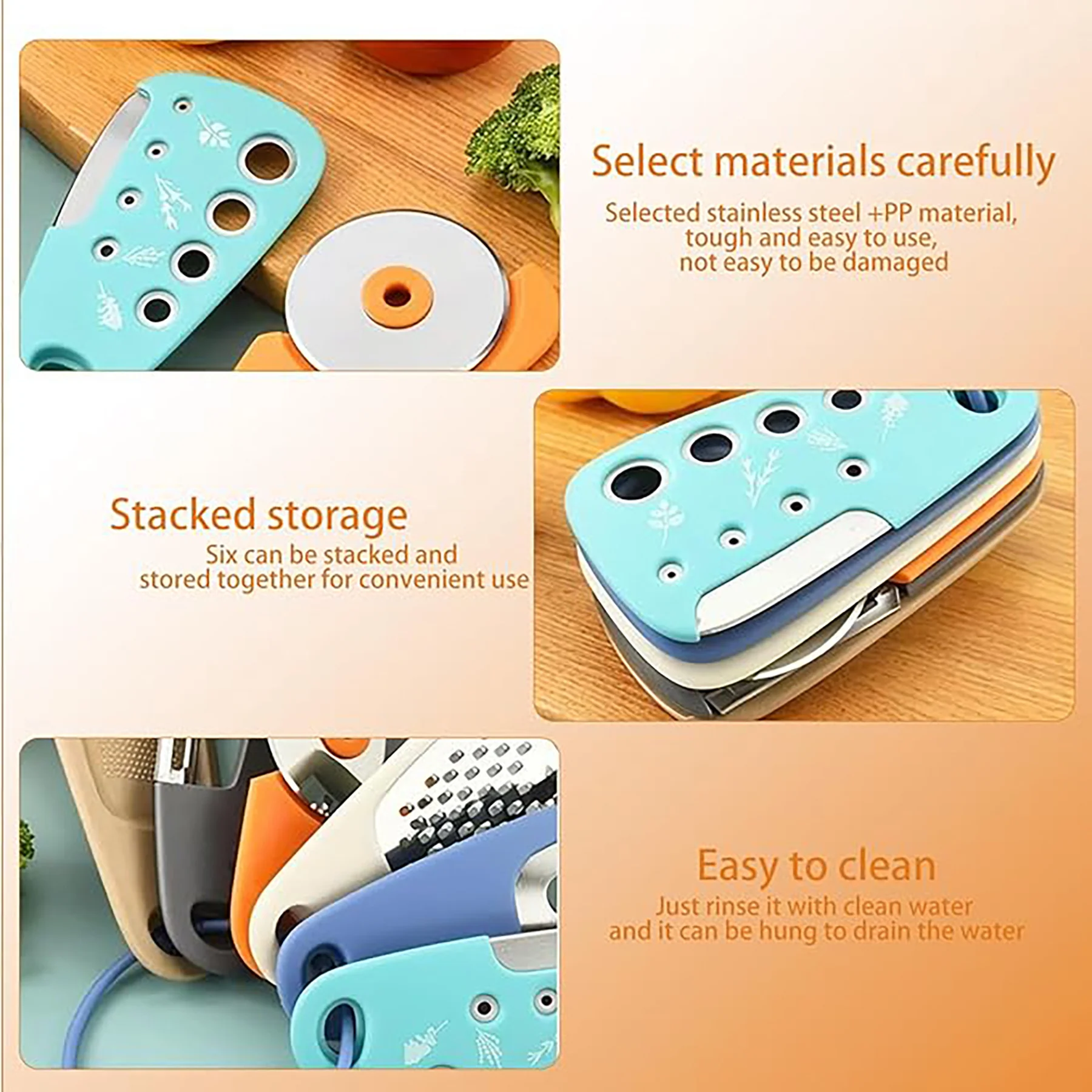 6in1 Portable Kitchen Gadgets