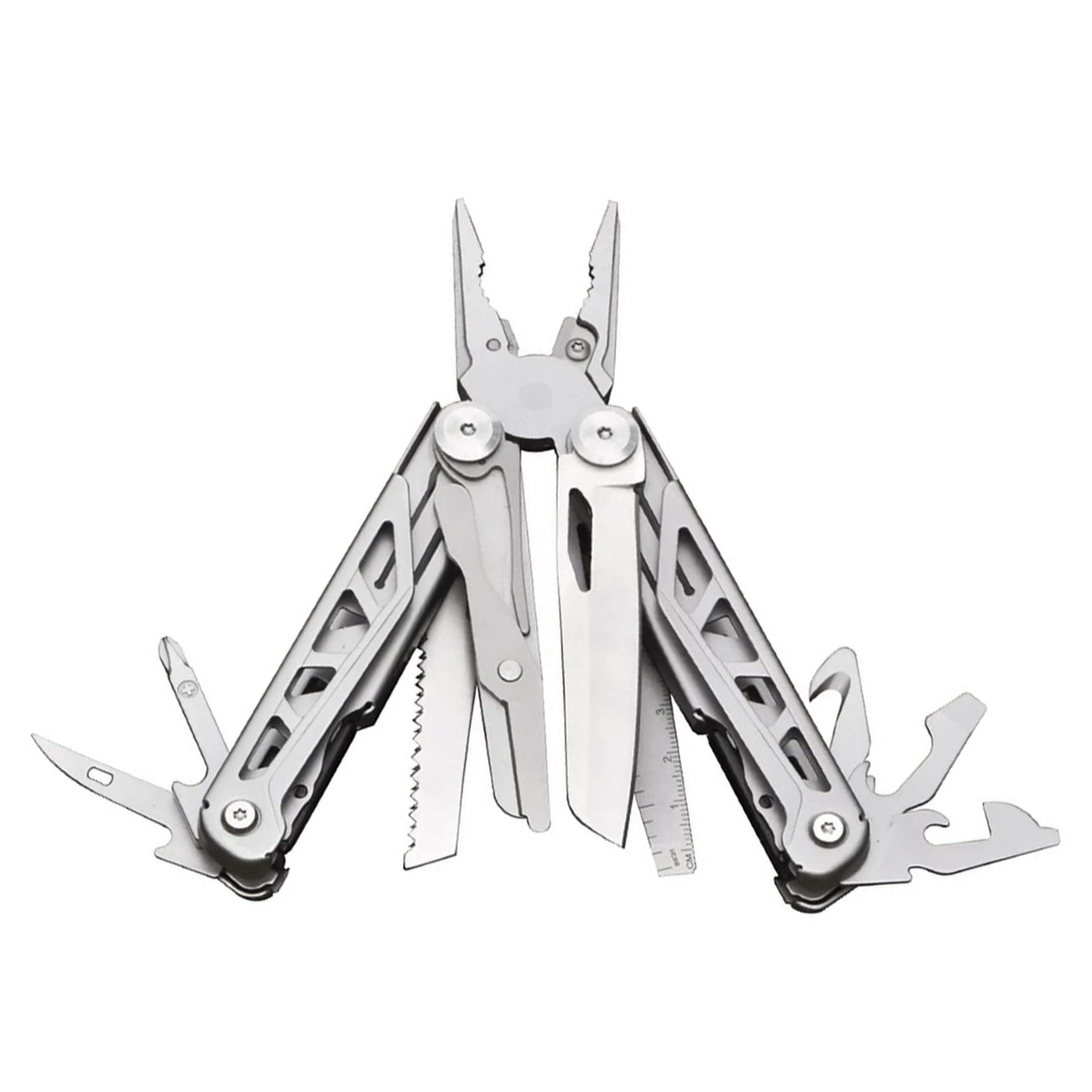 10-in-1 Tactical Folding Multi-Tool Pliers