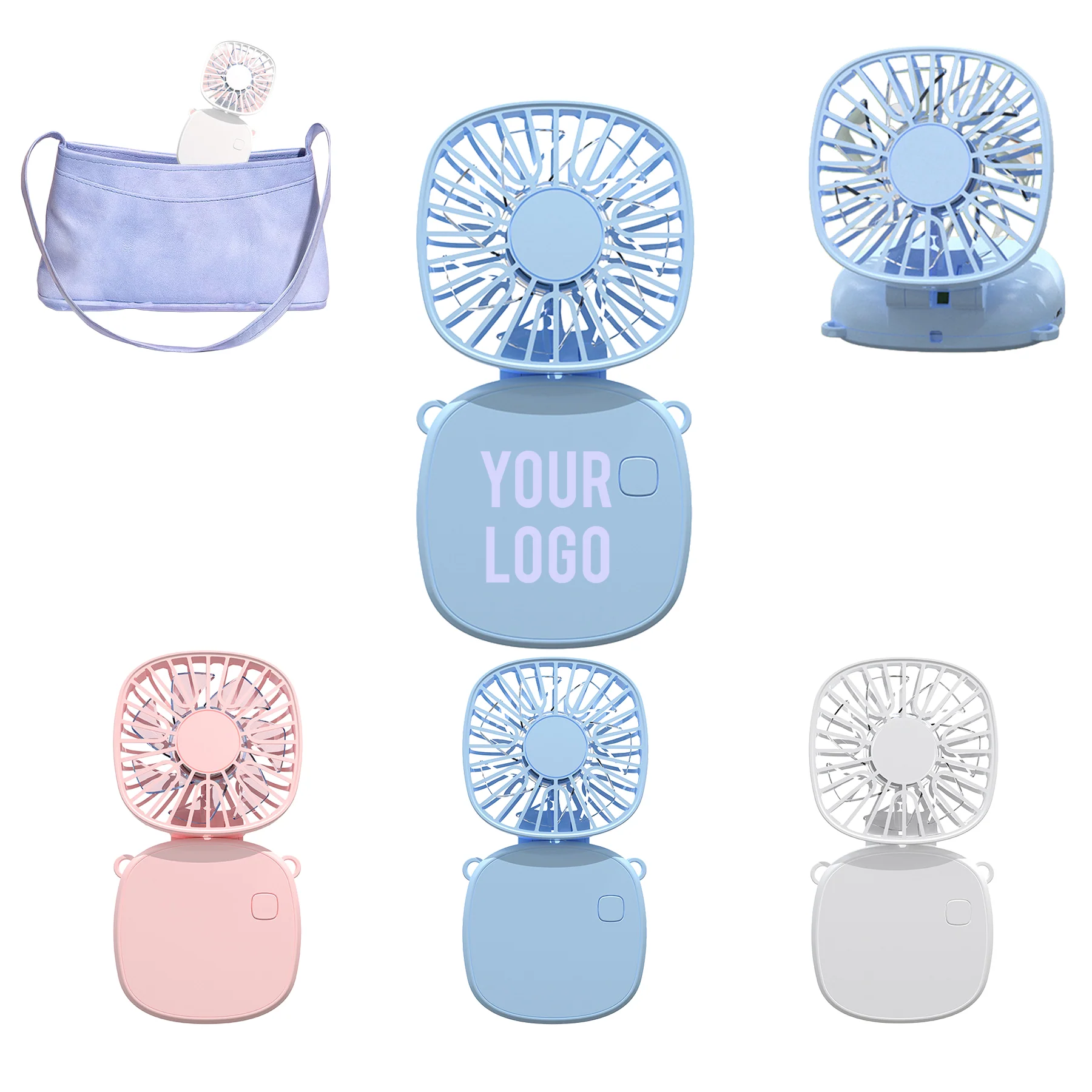Mini Foldable USB Neck Fan
