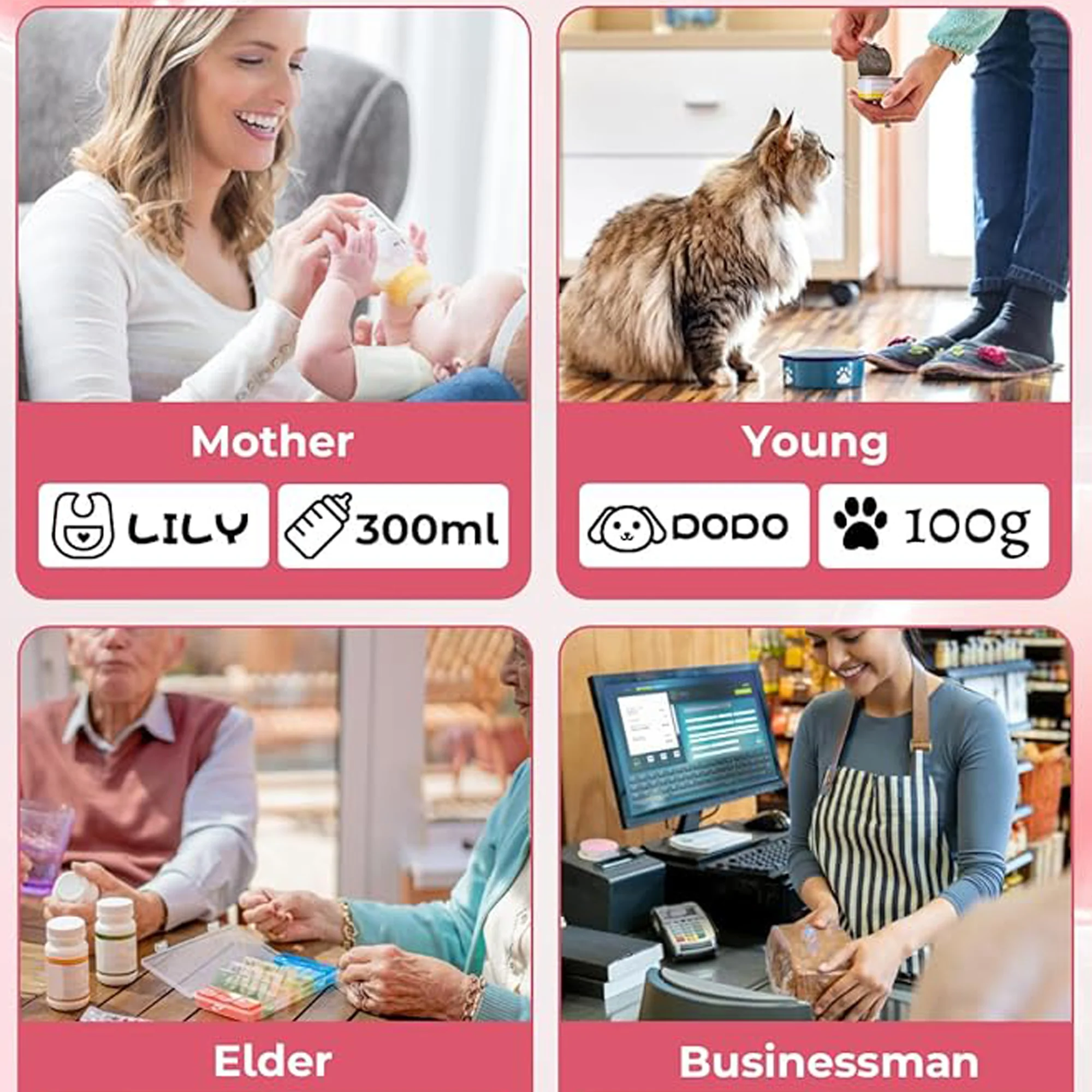 D30 Handheld Bluetooth Mini Label Maker Printer Machine