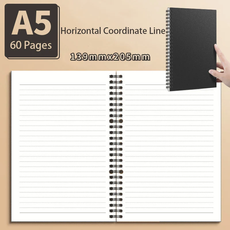 A5 Spiral Kraft Cover Notebook