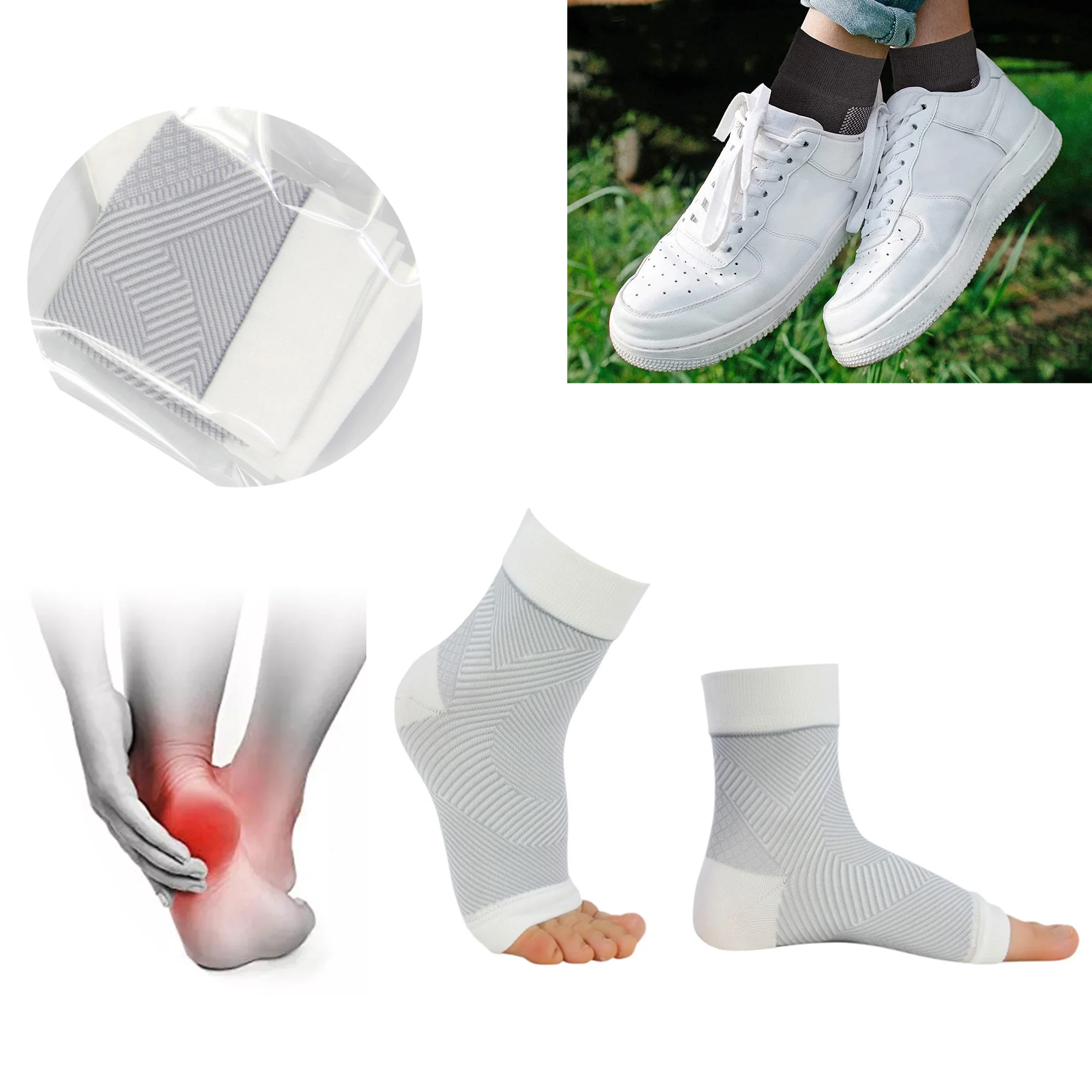 Ankle Compression Sleeve Socks