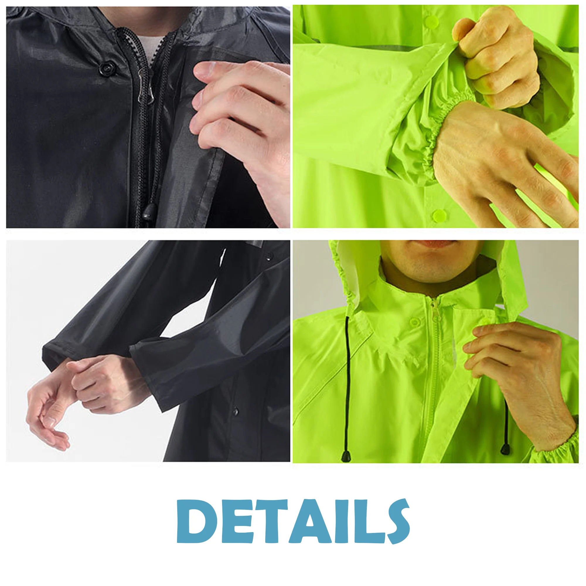 Full-Body Outdoor Raincoat