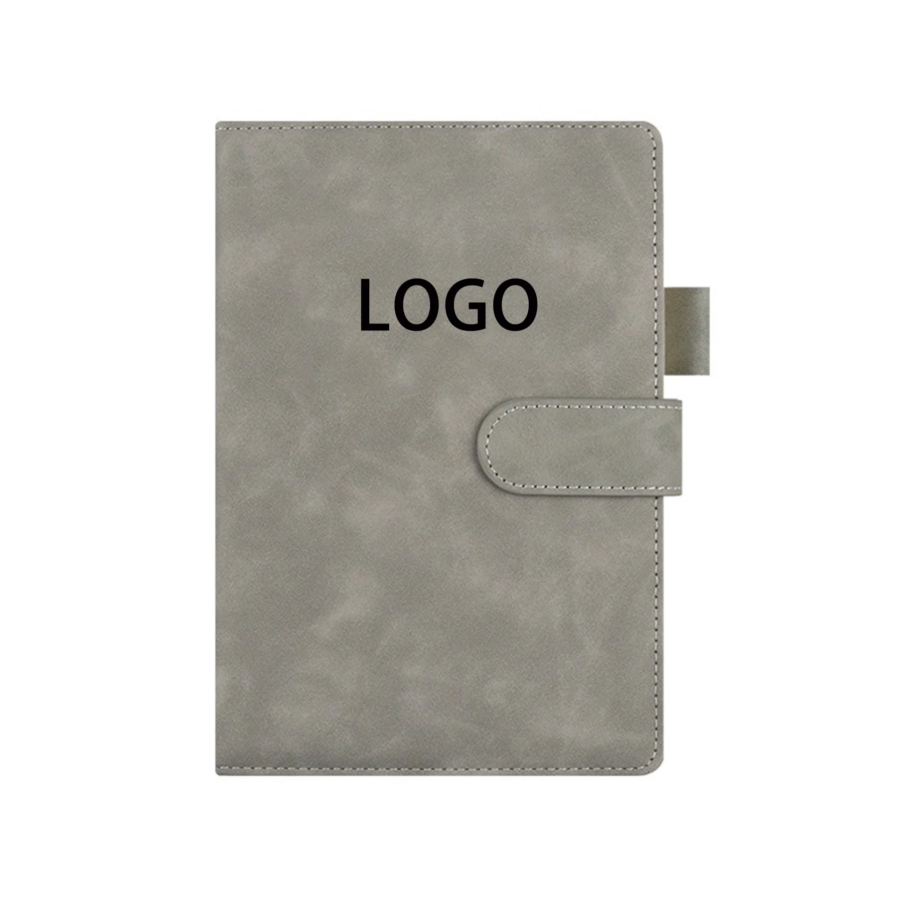 Business Notebook With Magnetic Snap Fastener