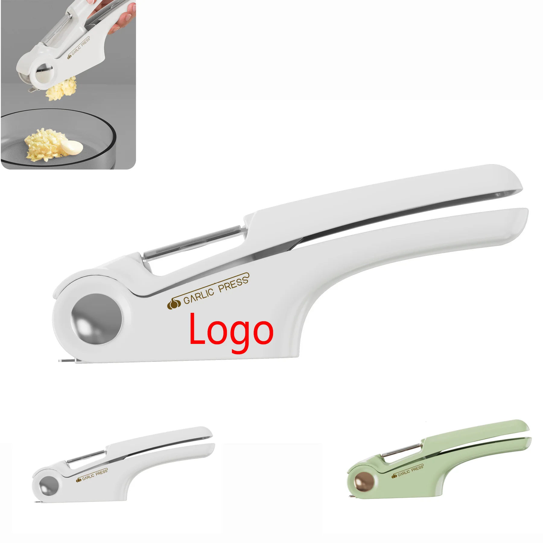 3-In-1 Kitchen Garlic Masher, Slicer And Can Opener