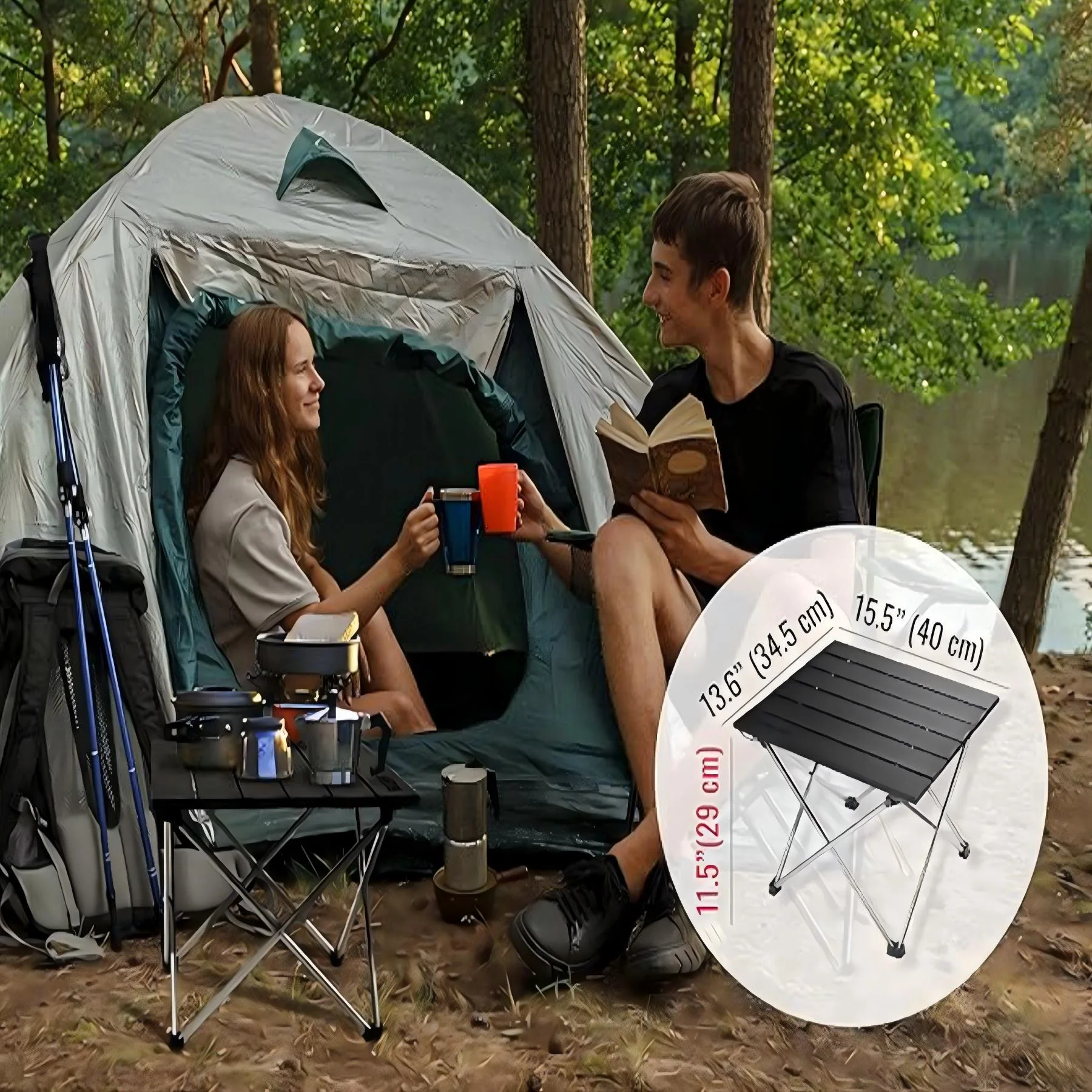 Lightweight Foldable Camping Table
