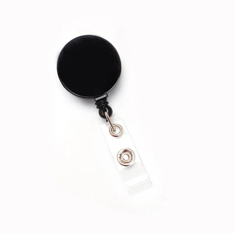 Metal Id Card Badge Reel Holder Clip