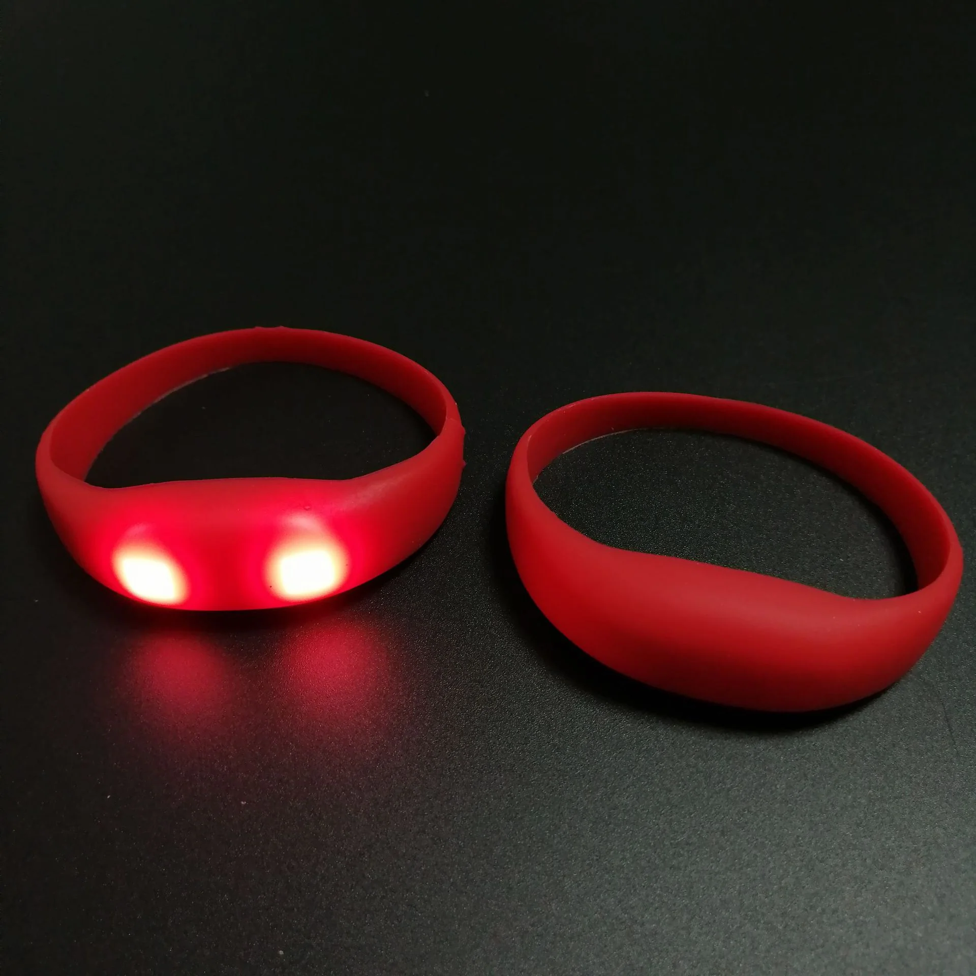 All-Silicone Led Voice-Activated Luminous Bracelet