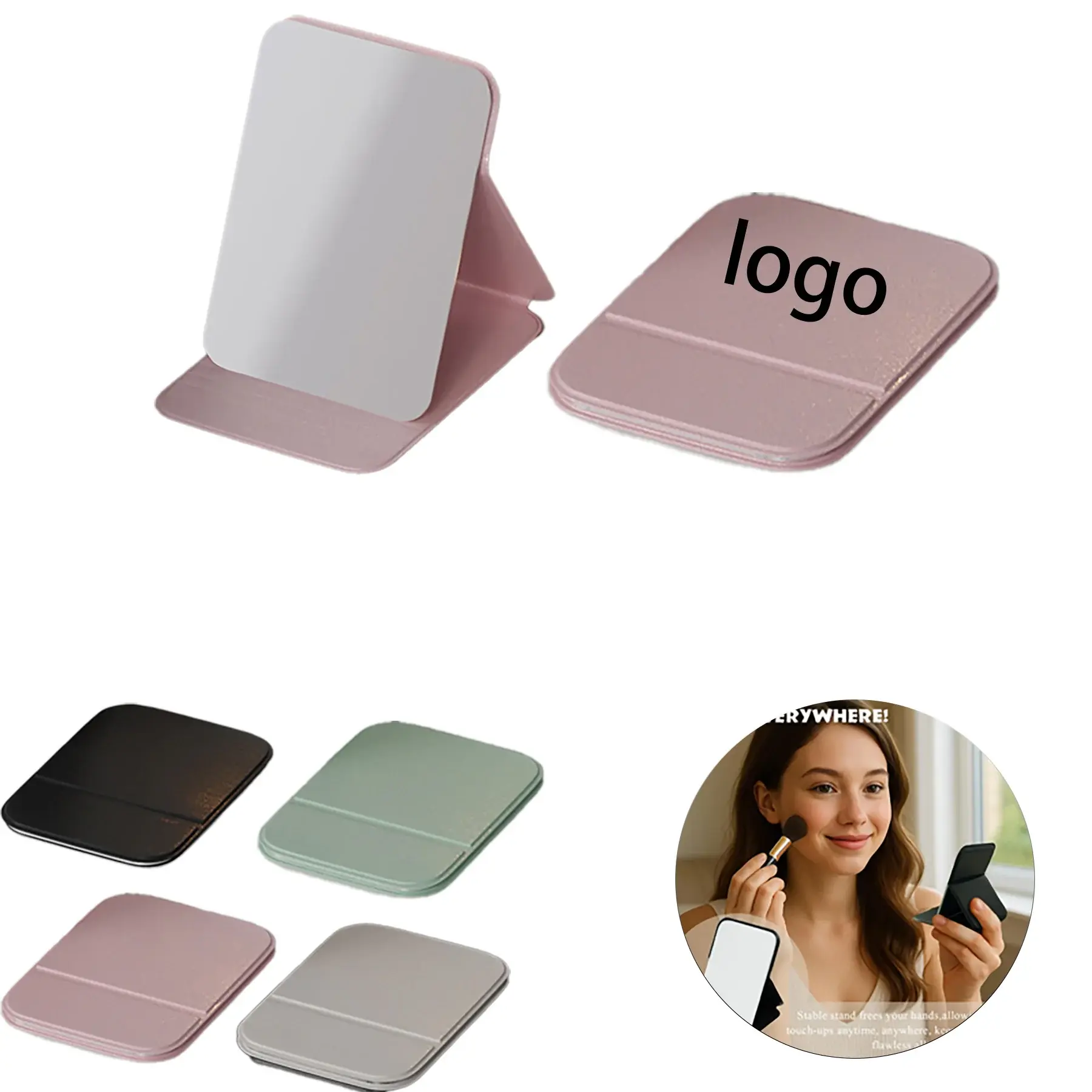 Compact Folding Mirror