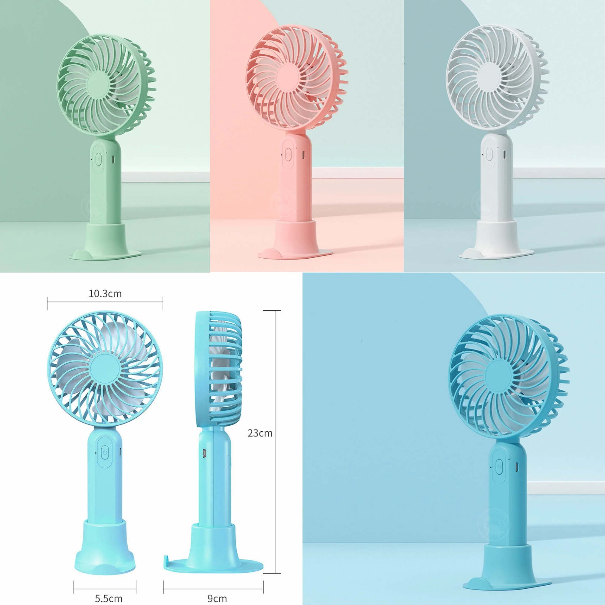 Small Charging Portable Fan