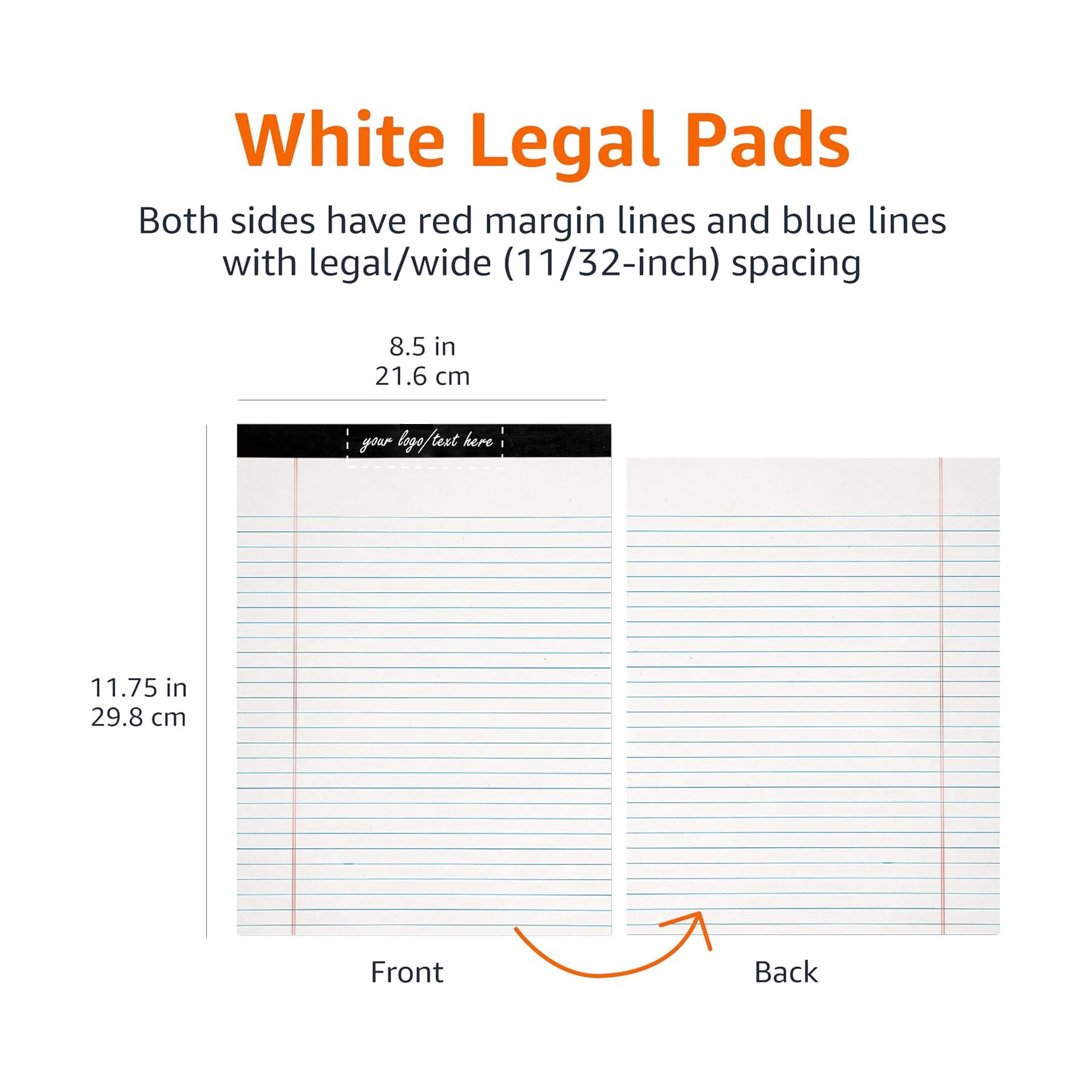 Wide-Lined Notepad