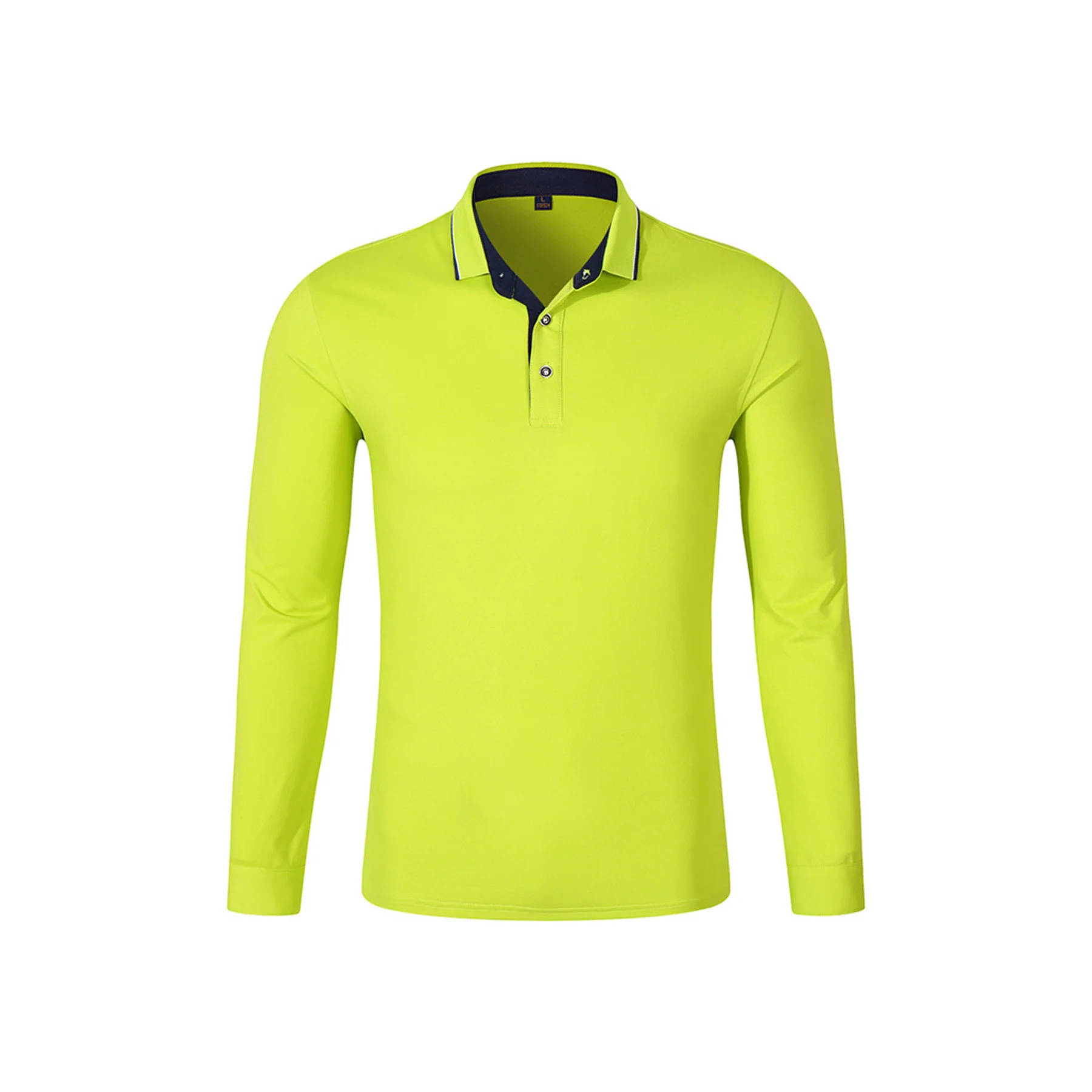 Wicking Golf Long Sleeve Polo Shirt