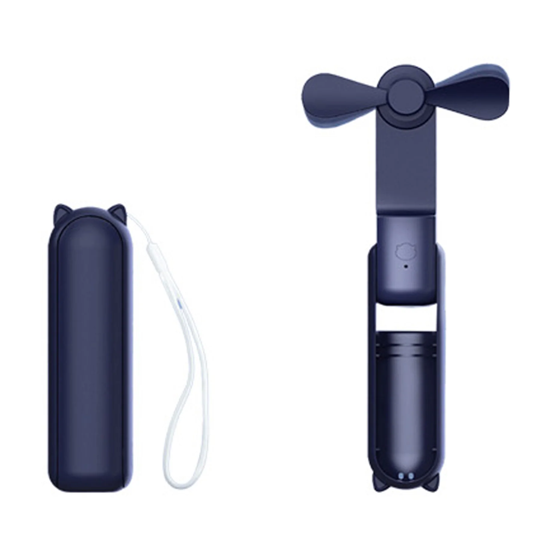 Power Bank Mini Foldable Fan