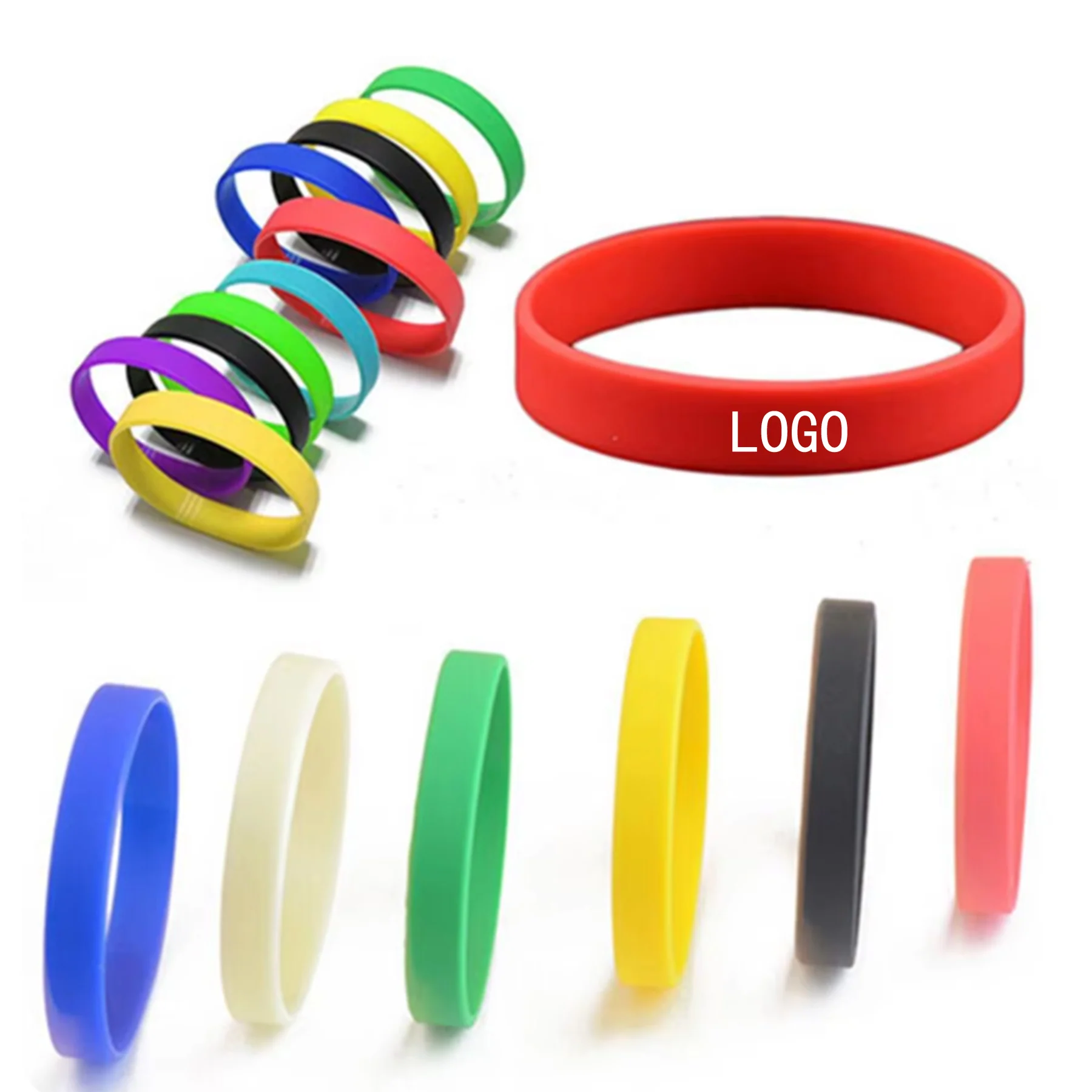 Silicone Wristbands Sports Bracelets