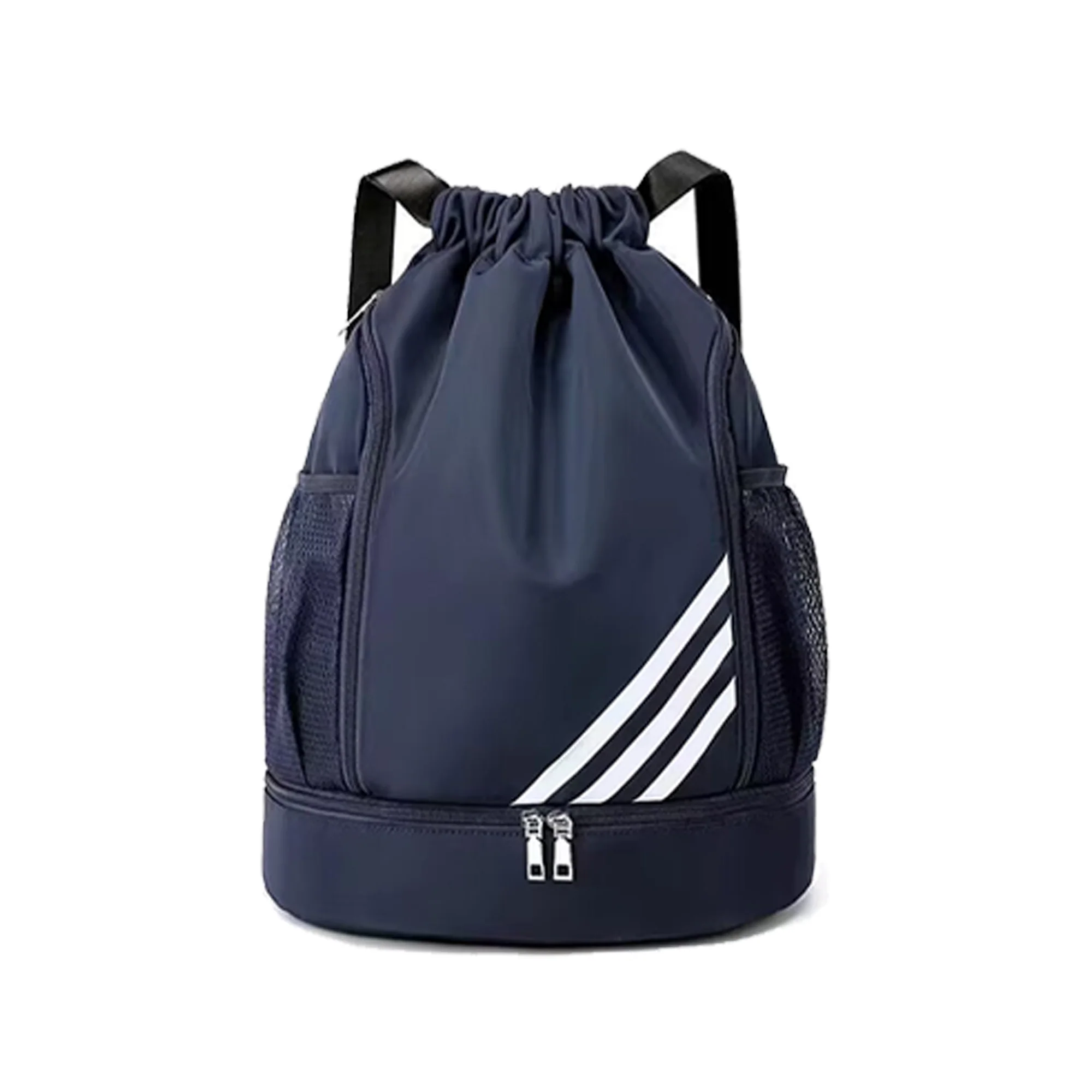 Drawstring Basketball Bag Backpack With Shoes Compartment