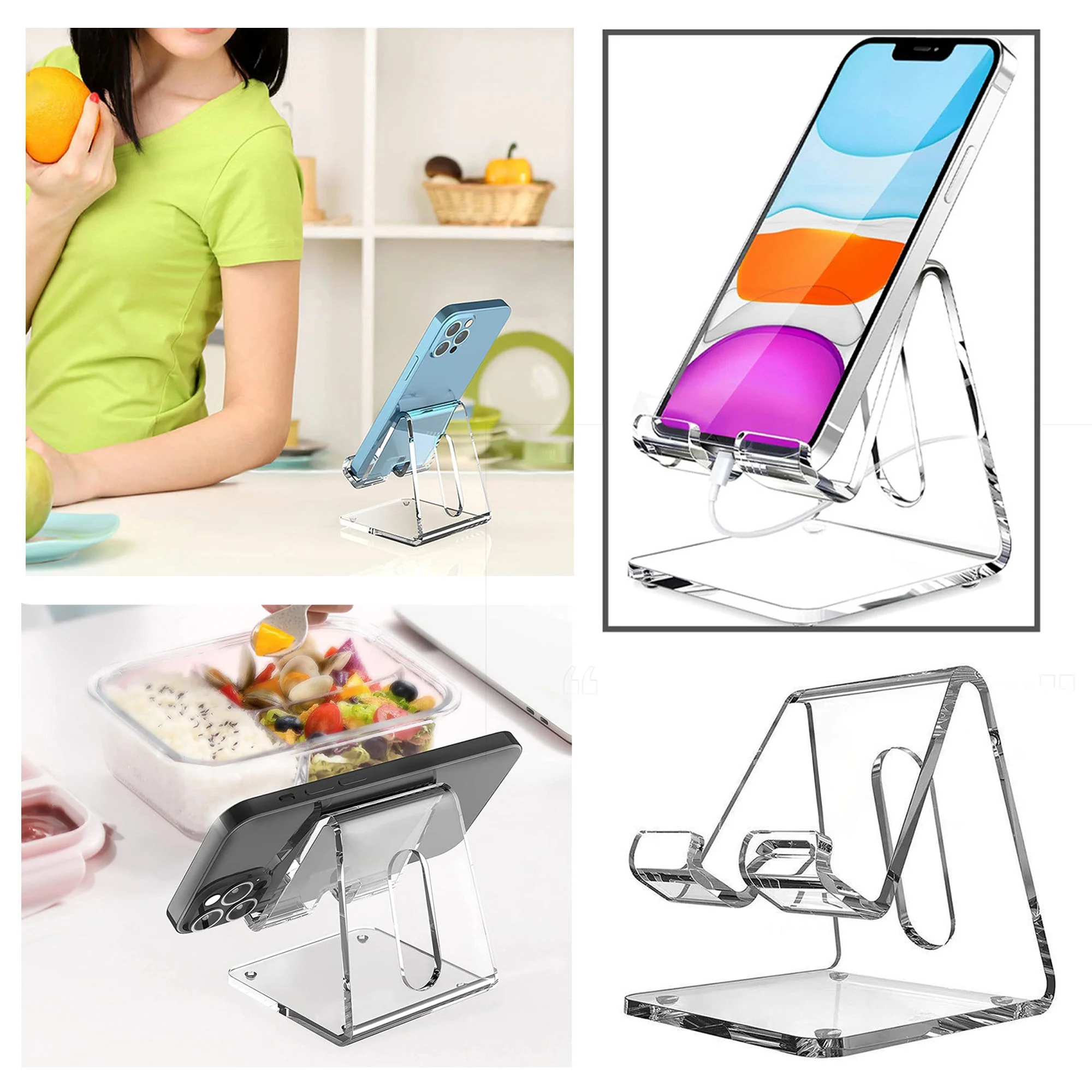 Acrylic Transparent Phone Holder