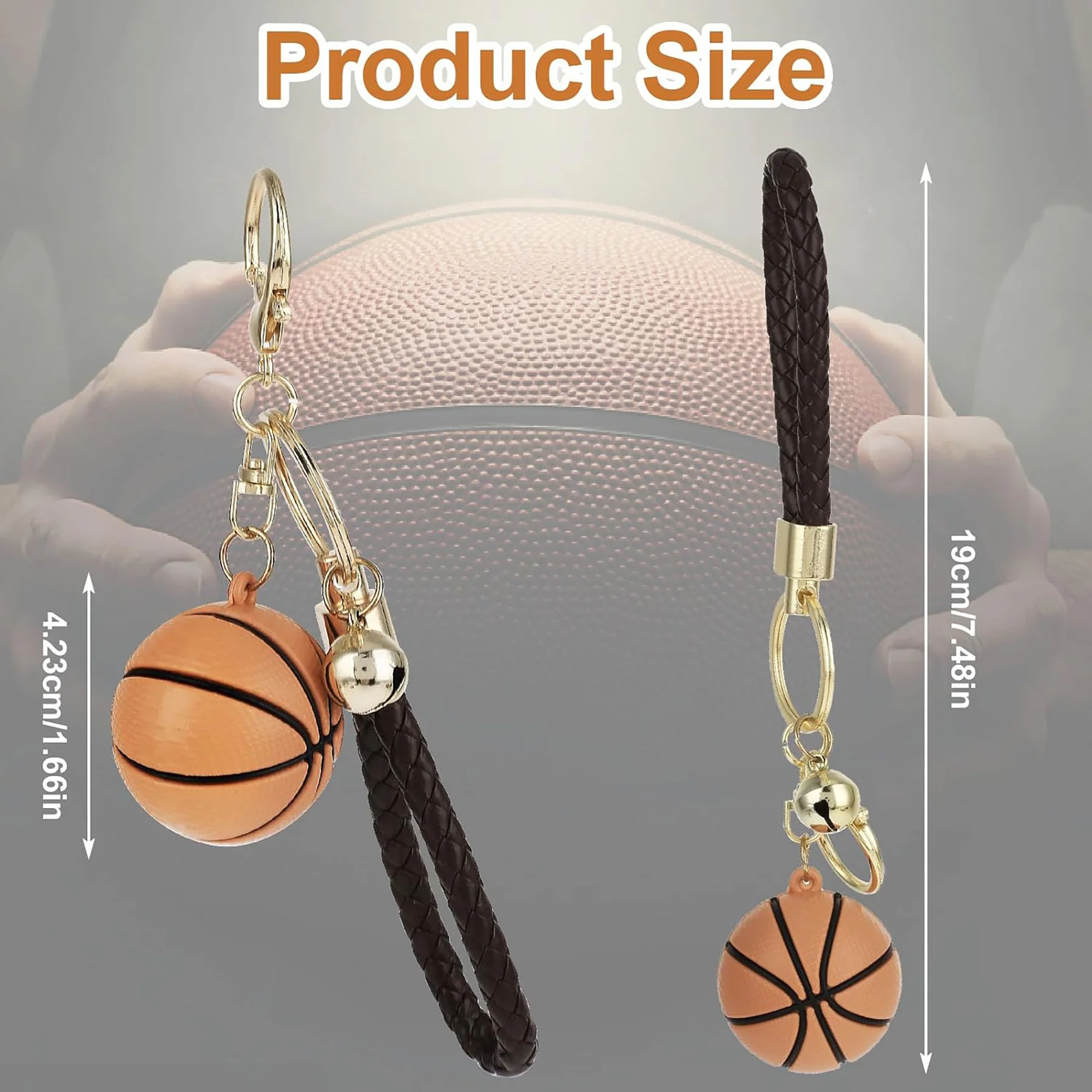 Basketball Key Chain