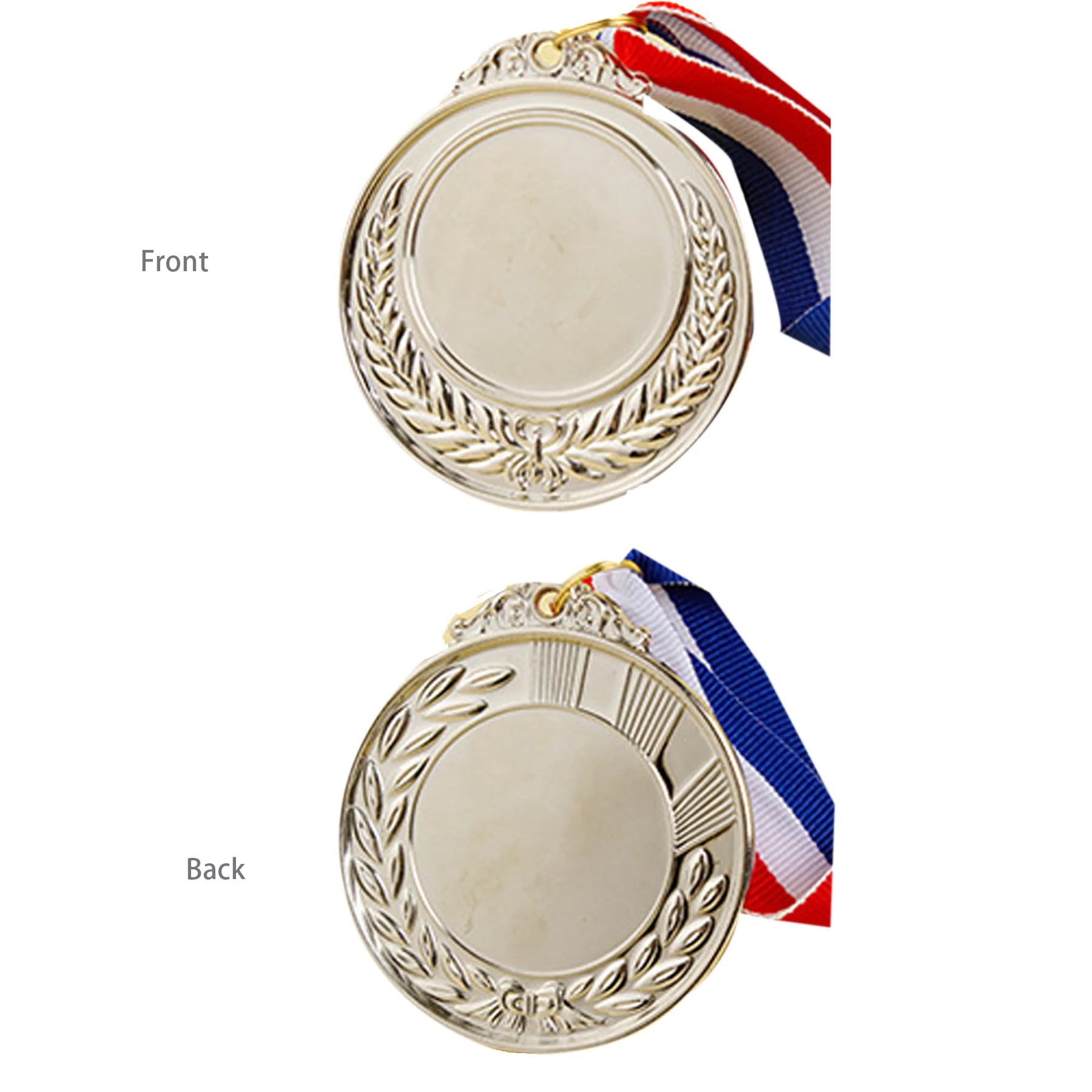 2.56 Inch Gold Silver Bronze Award Medals