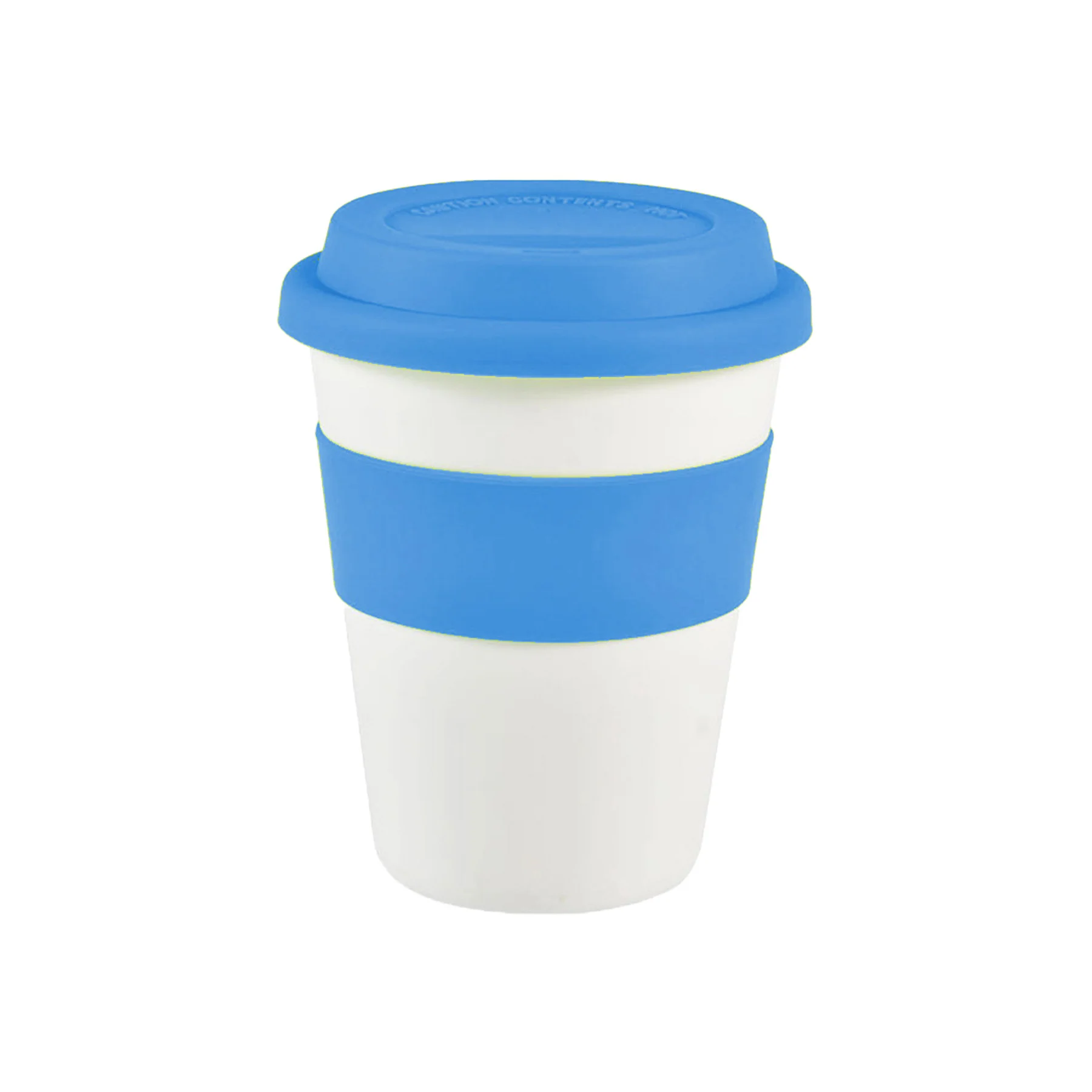 12Oz. Coffee Cup with Silicone Lid and Cup Sleeve