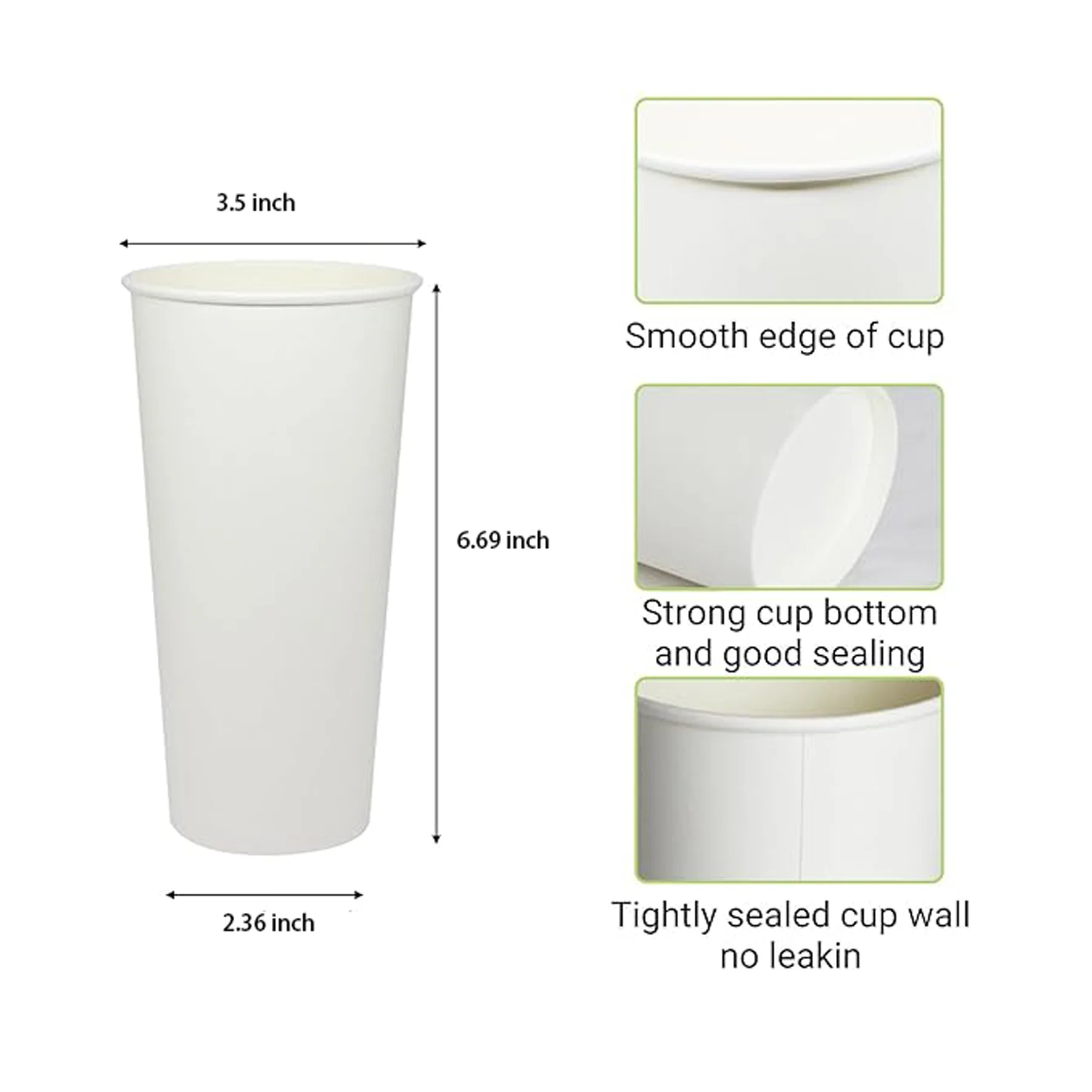 22oz Paper Cups