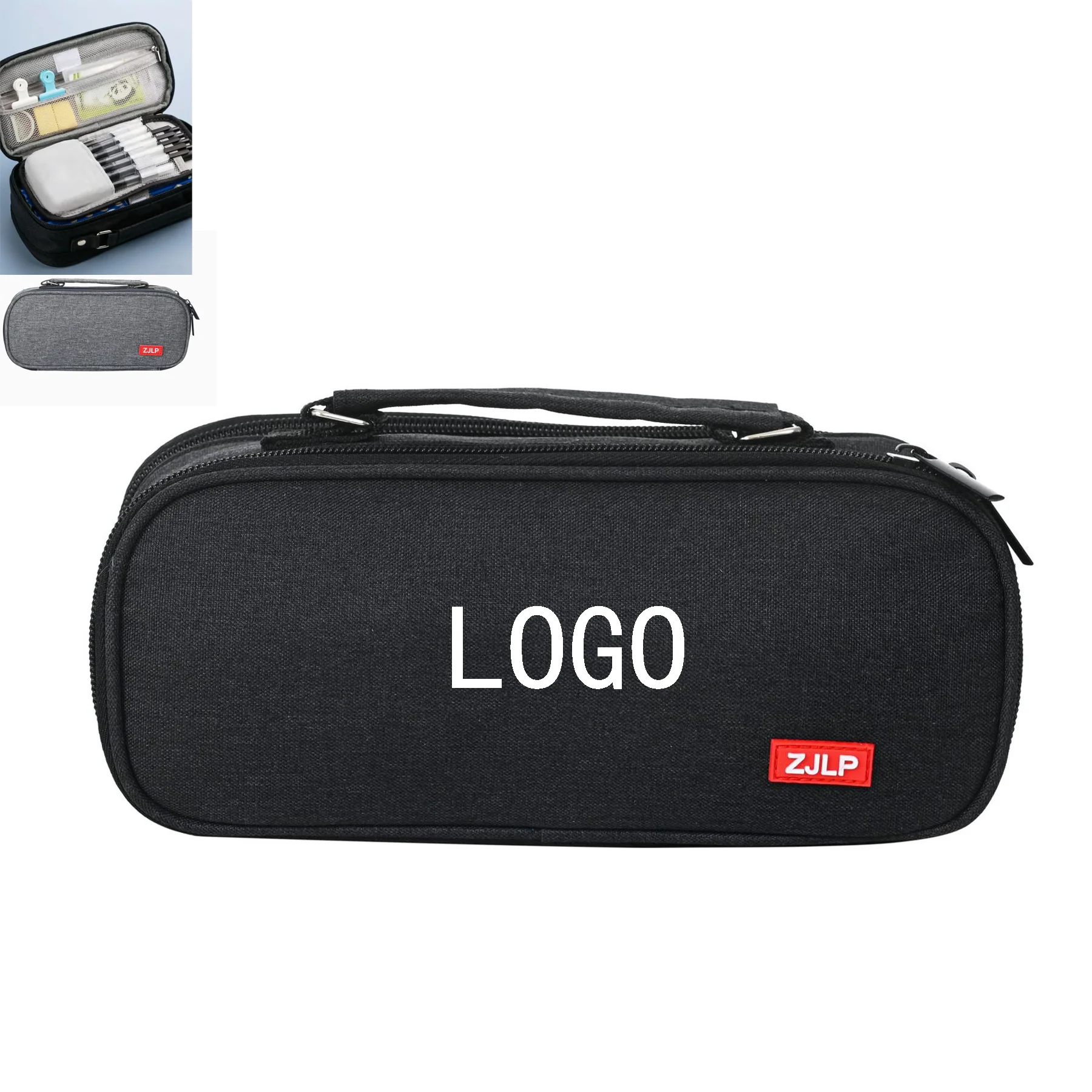 Large Capacity Multi-Layer Pencil Pouch