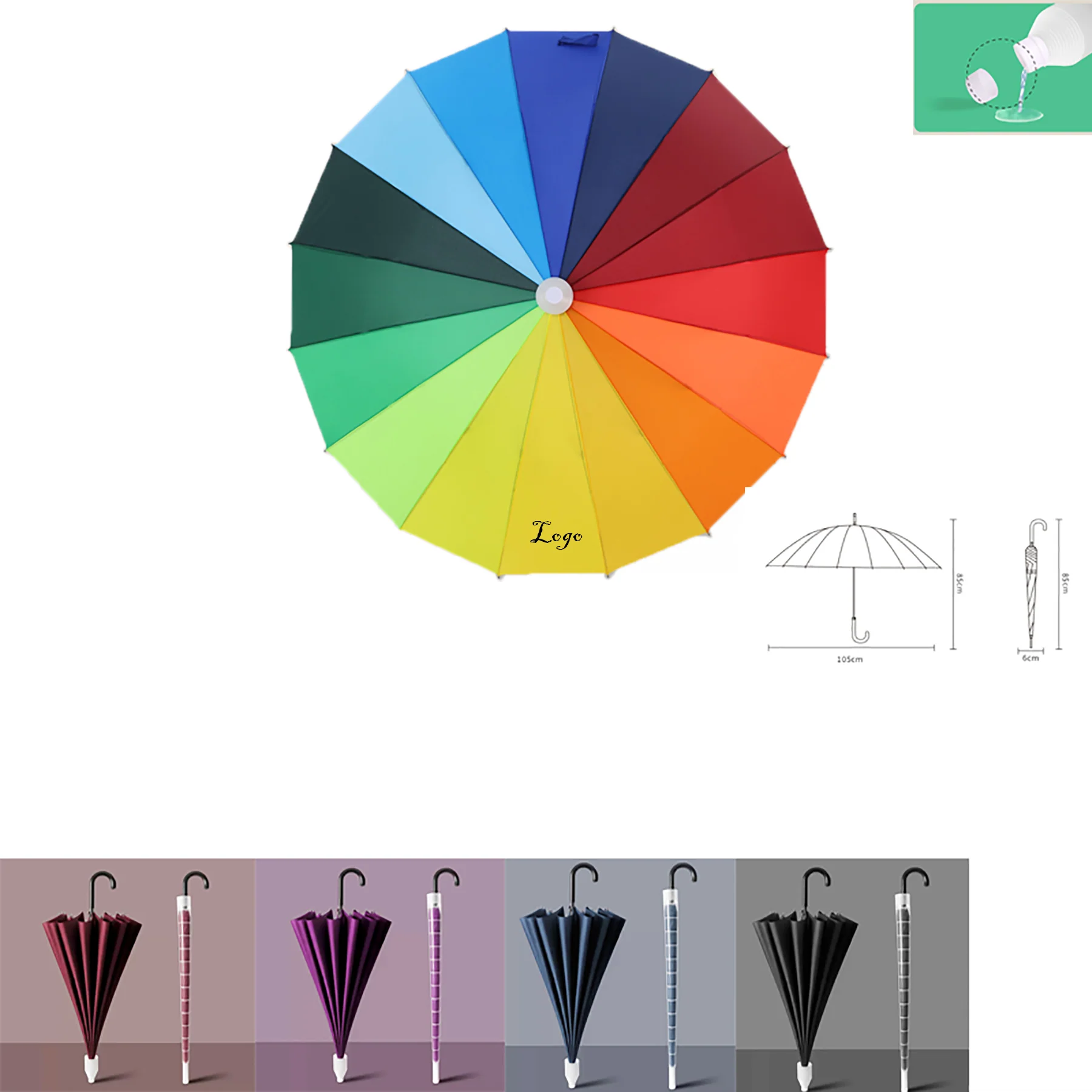 Long Handle Umbrella