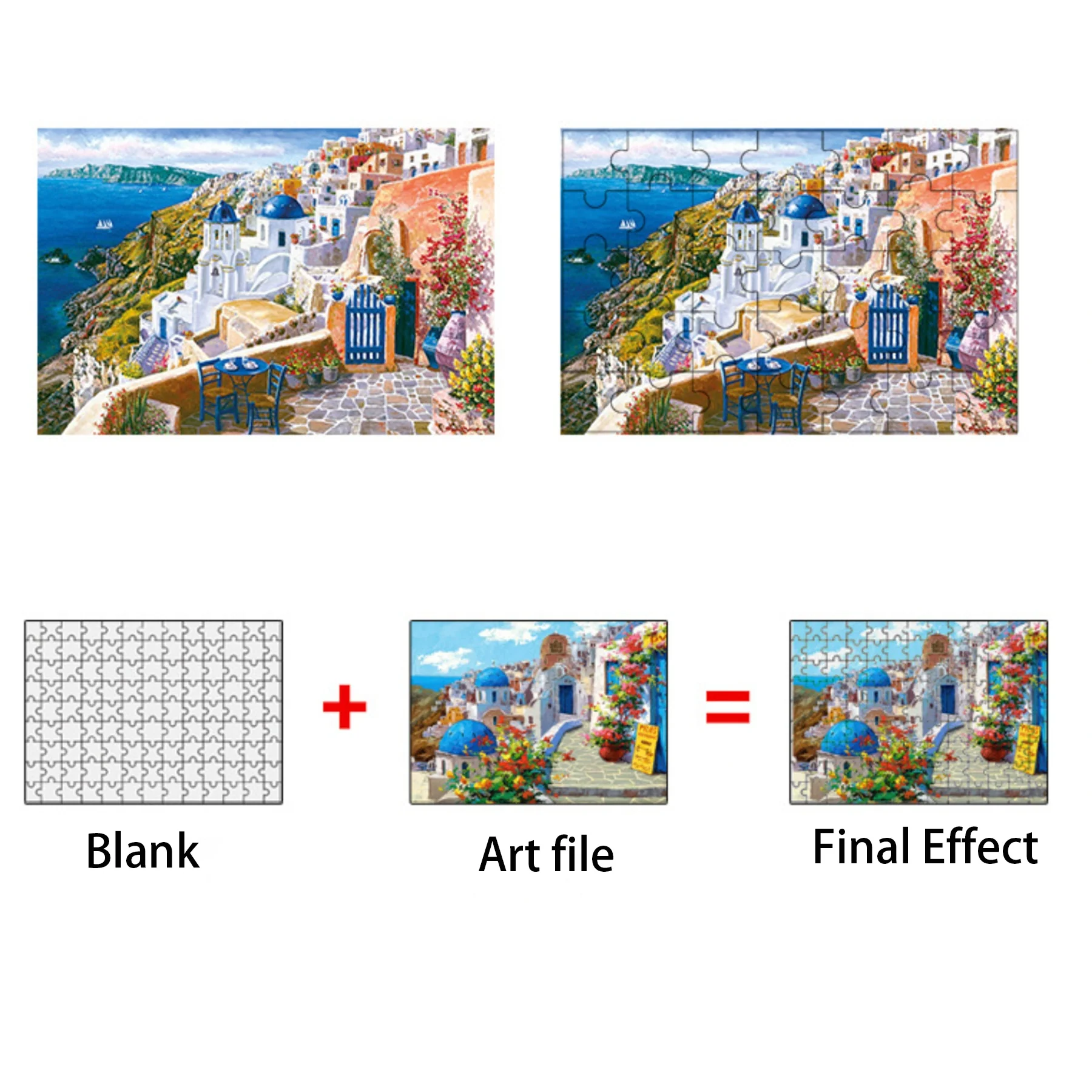 Full Color Custom Jigsaw Puzzle