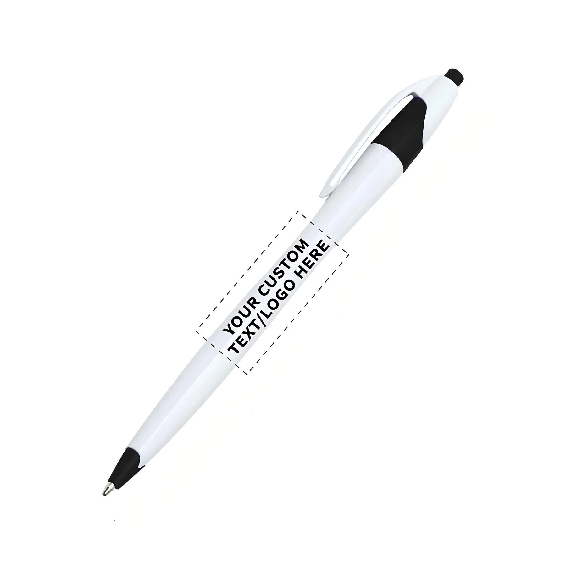 Customized Thin Plastic Light Ballpoint Pen