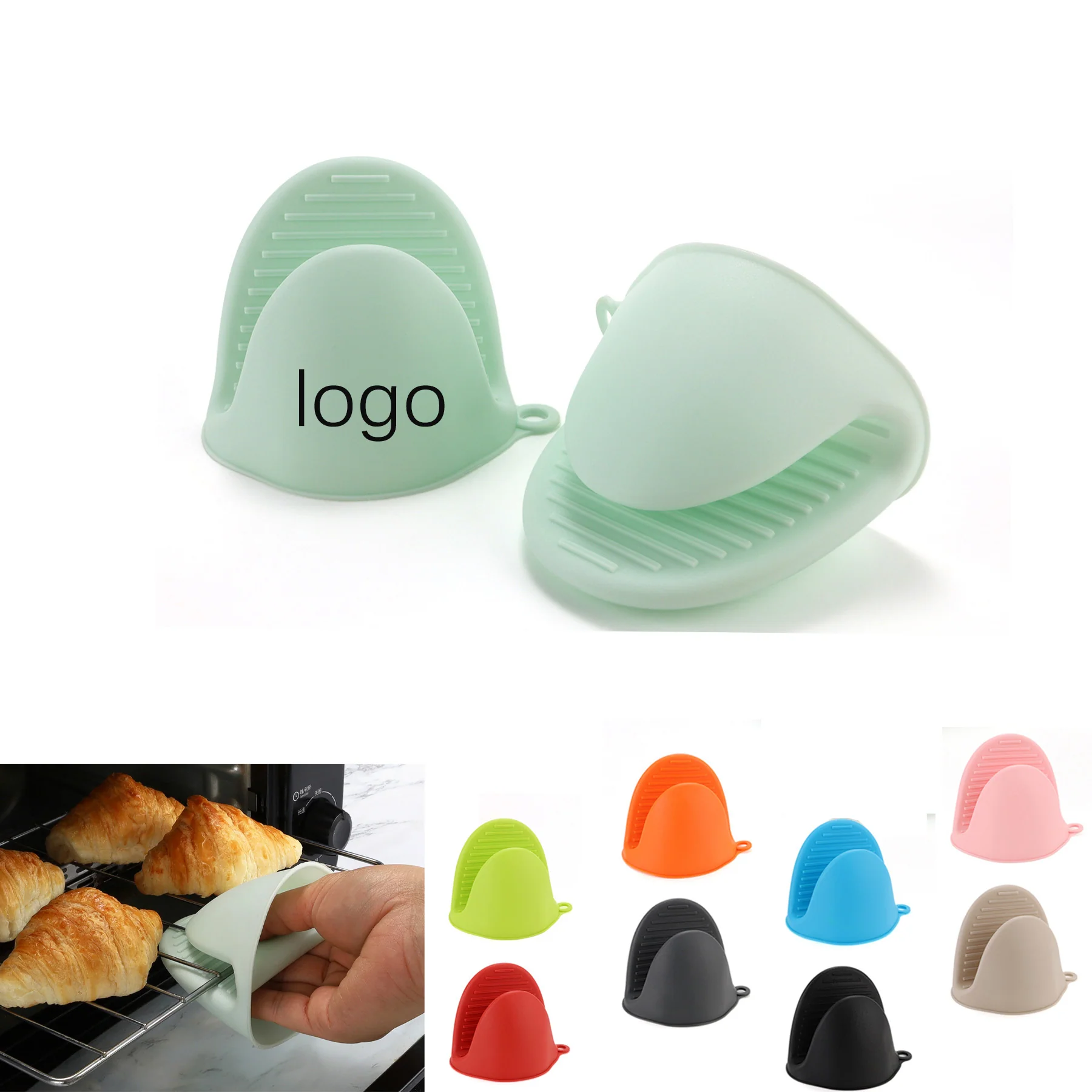 Mini Silicone Heat-Resistant Mitts