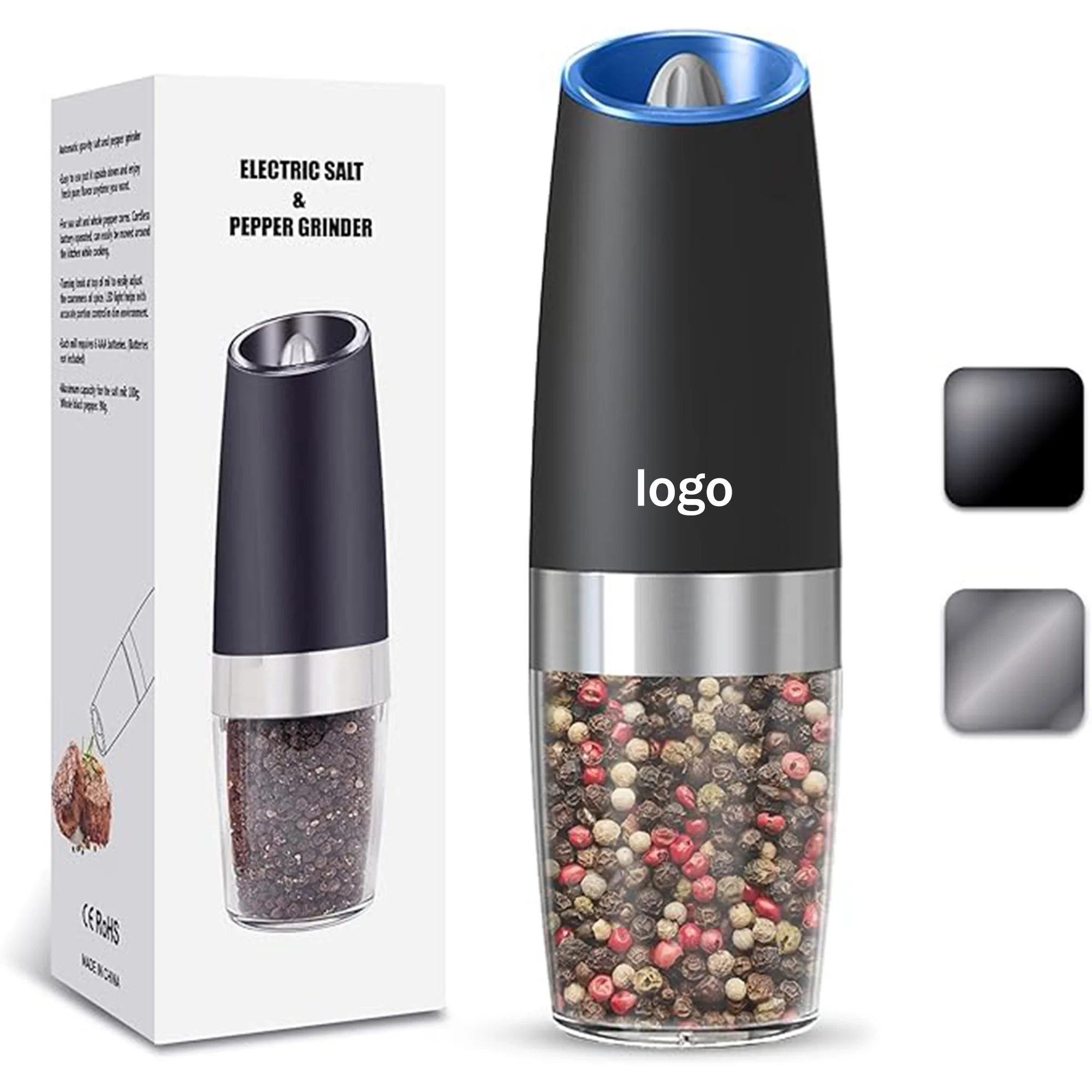 Automatic Gravity Electric Salt And Pepper Grinder